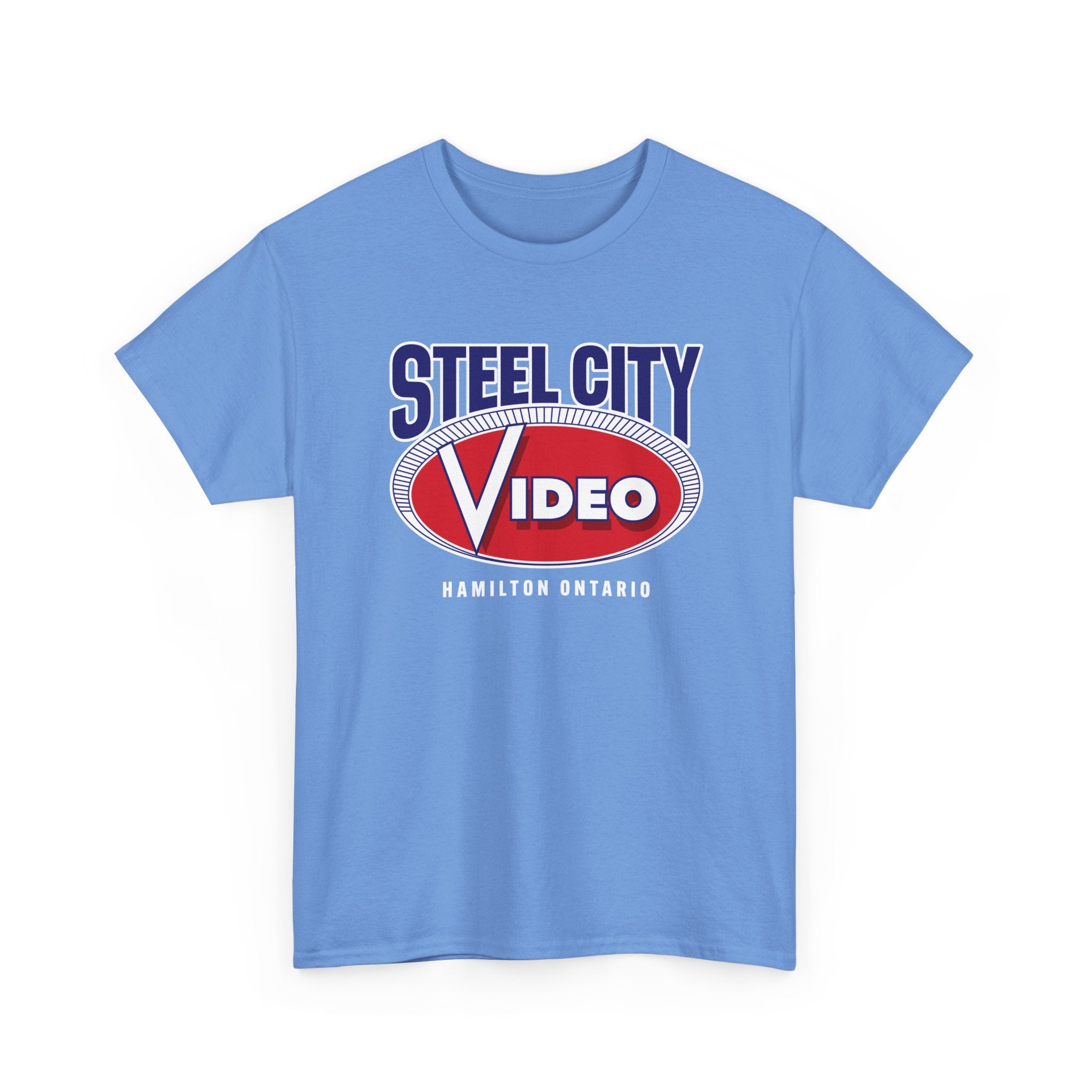 Limited Edition Steel City Video Carolina Blue Tee