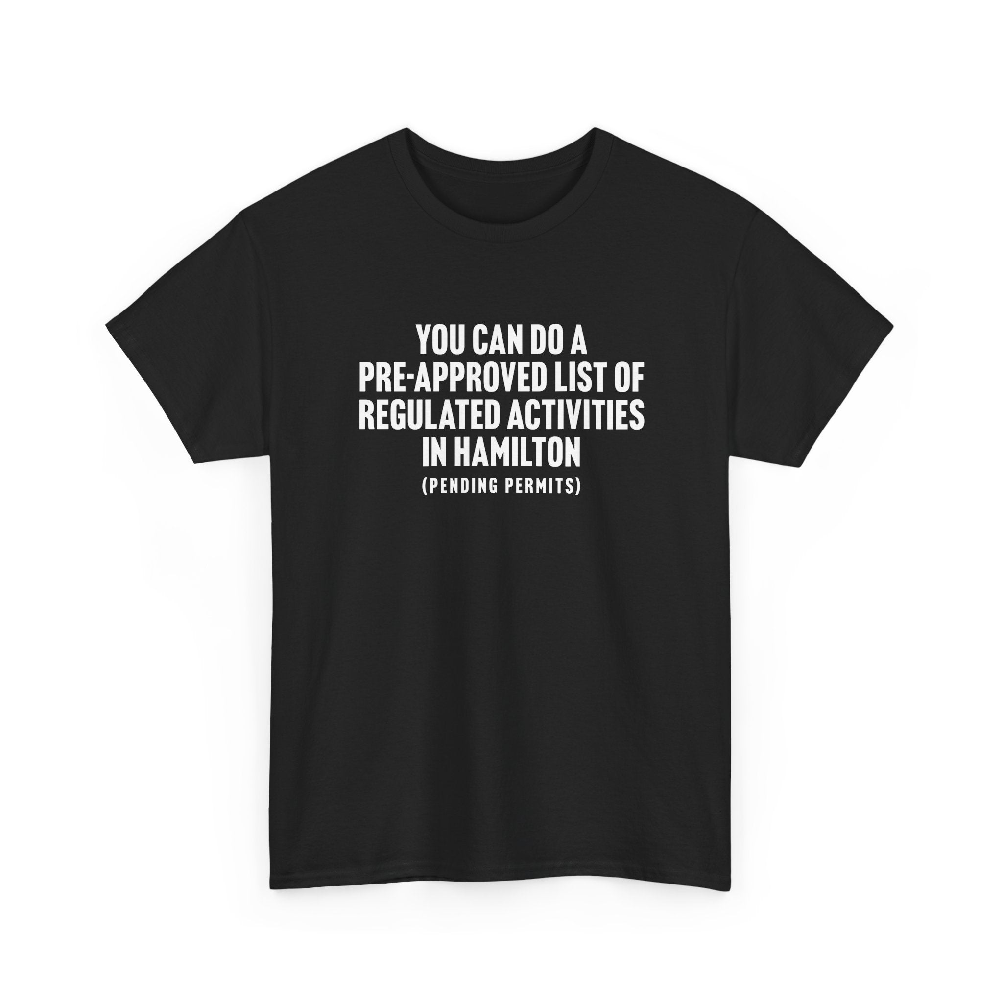 Pre-Approved Black Tee
