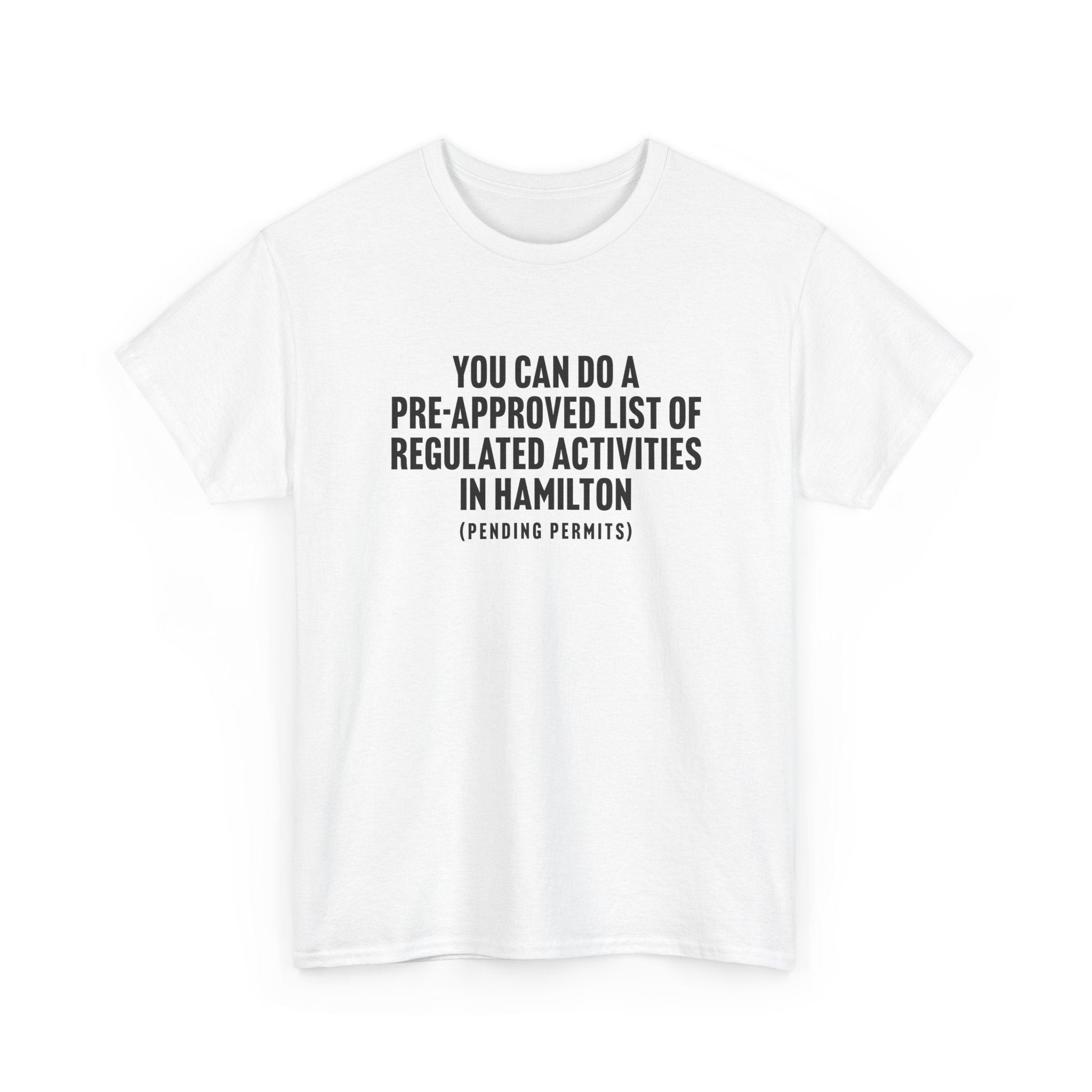 Pre-Approved White Tee