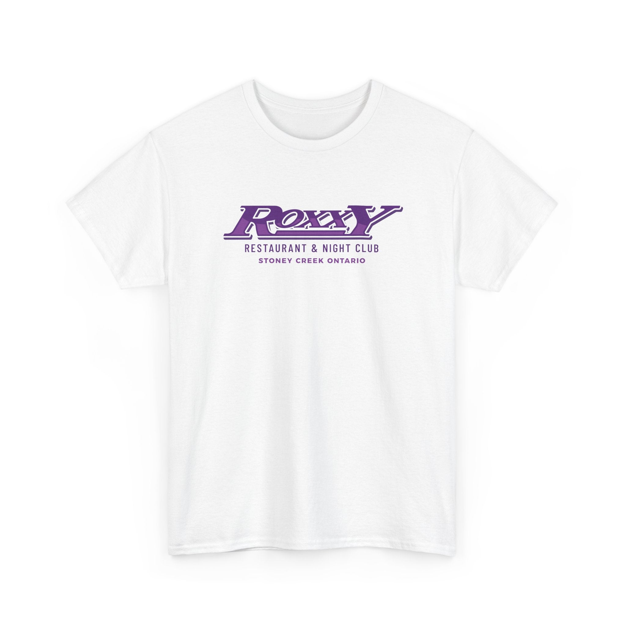 Roxxy Restaurant and Night Club Classic White Tee