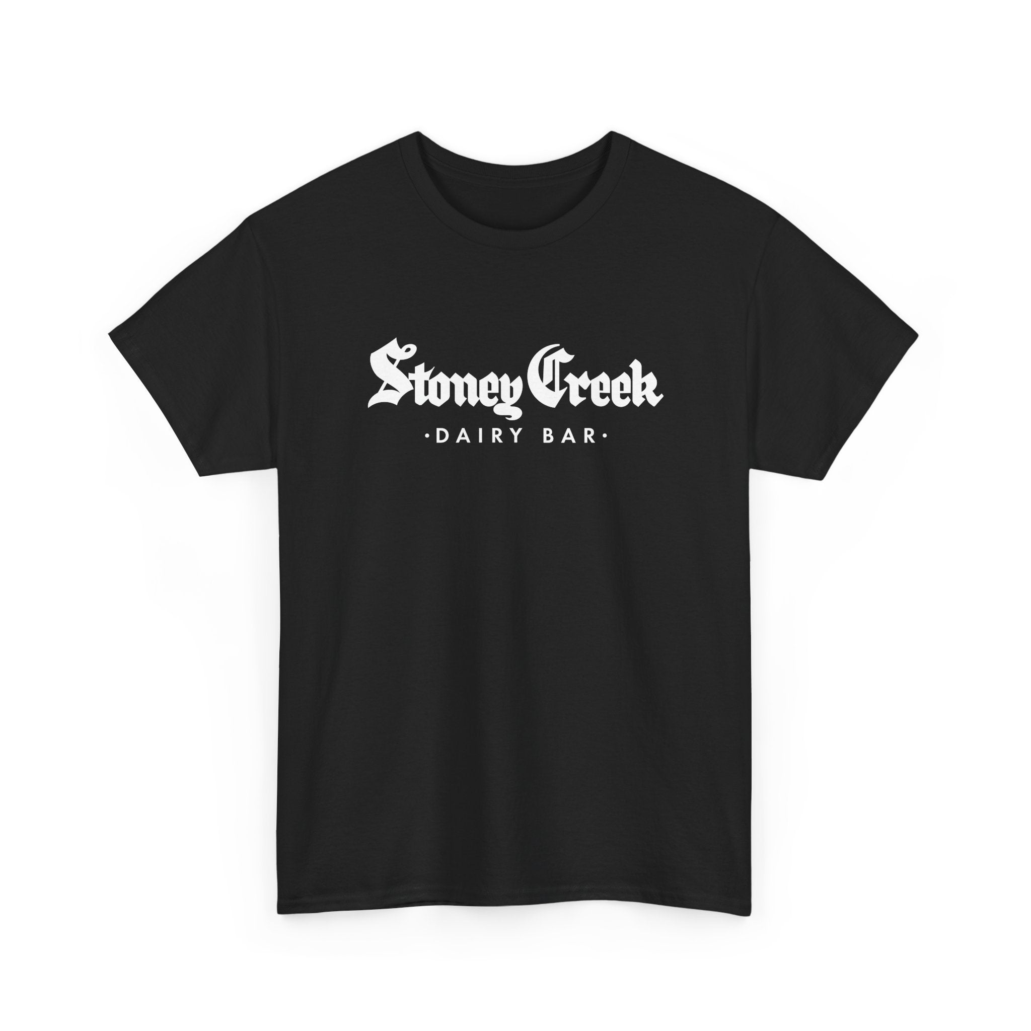 Original Stoney Creek Dairy Bar Classic Black Tee