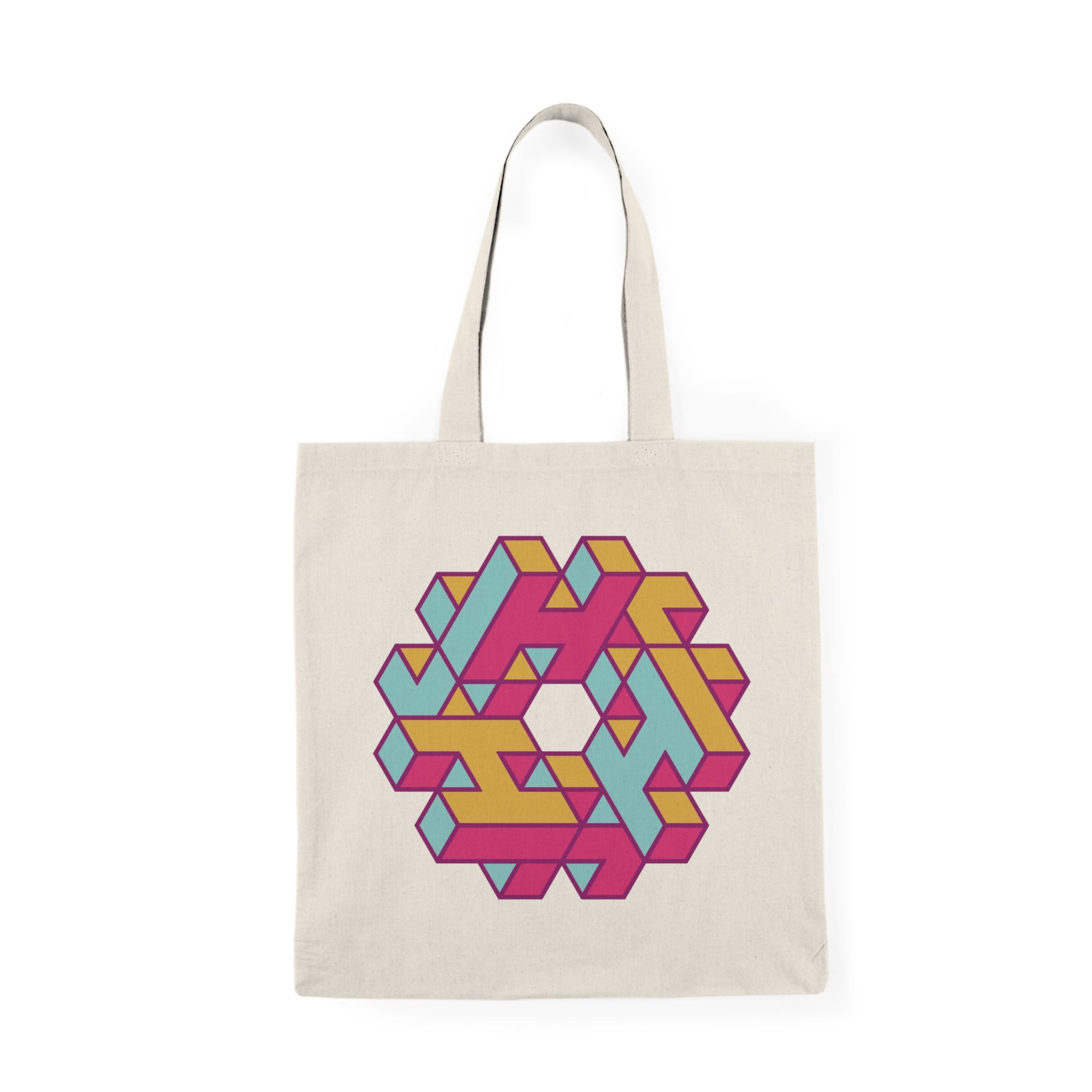 H Knot Natural Tote Bag
