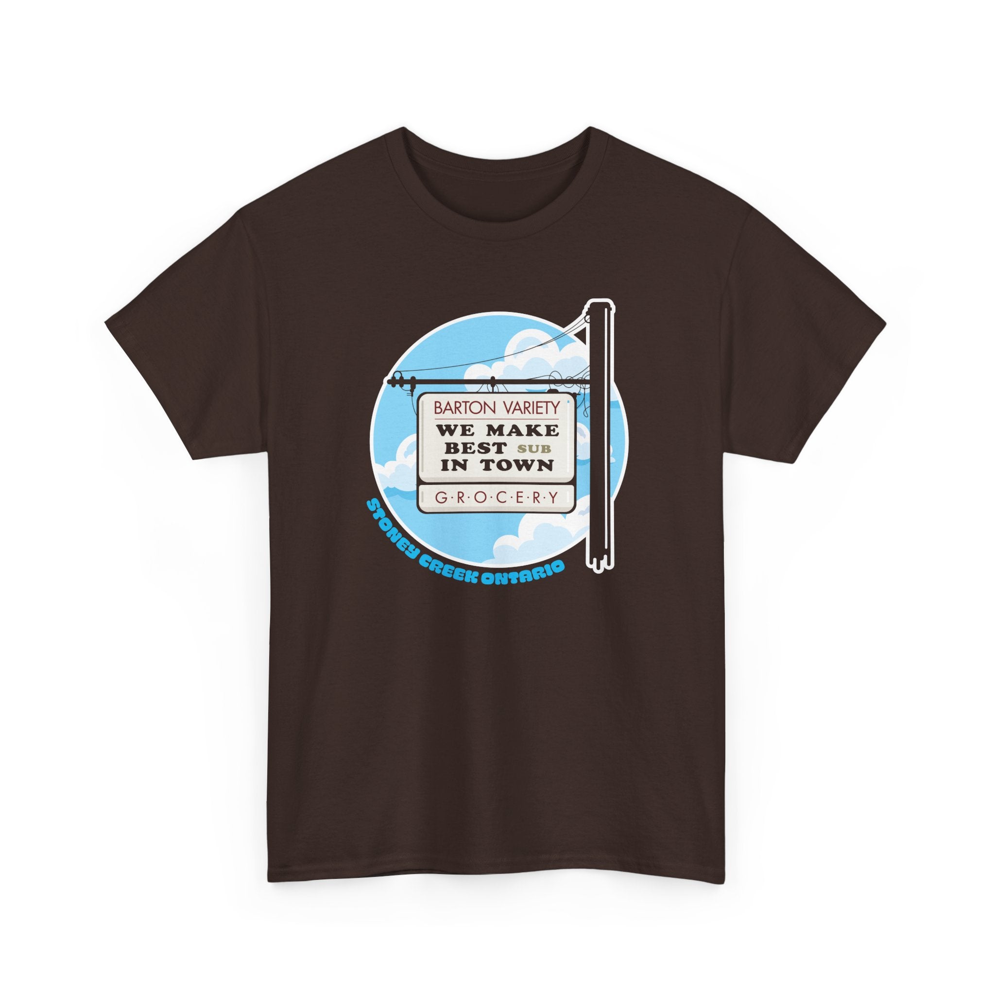 Limited Edition Barton Variety Sub Sign Classic Chocolate Tee