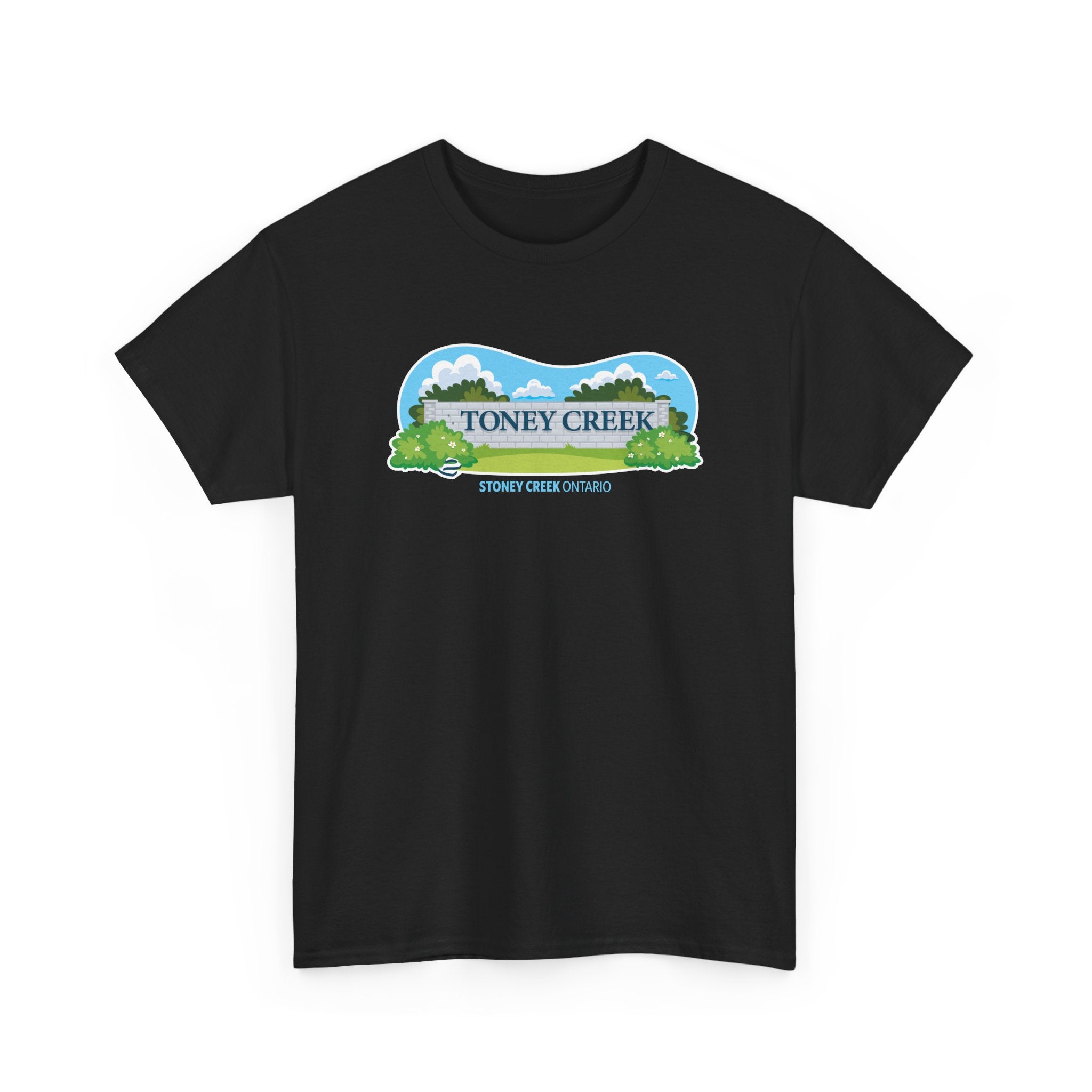 Toney Creek Sign Black Tee
