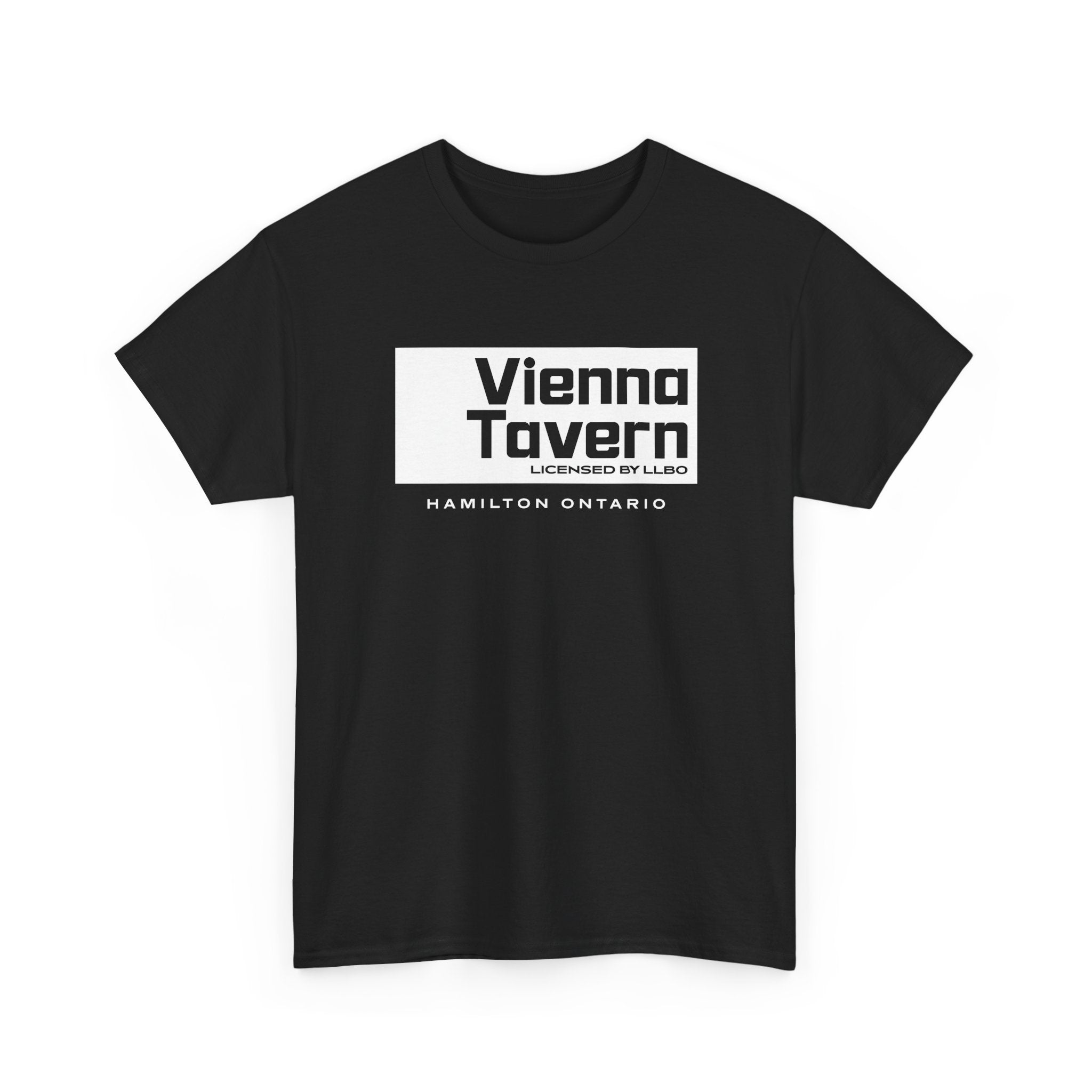 Vienna Tavern Classic Black Tee