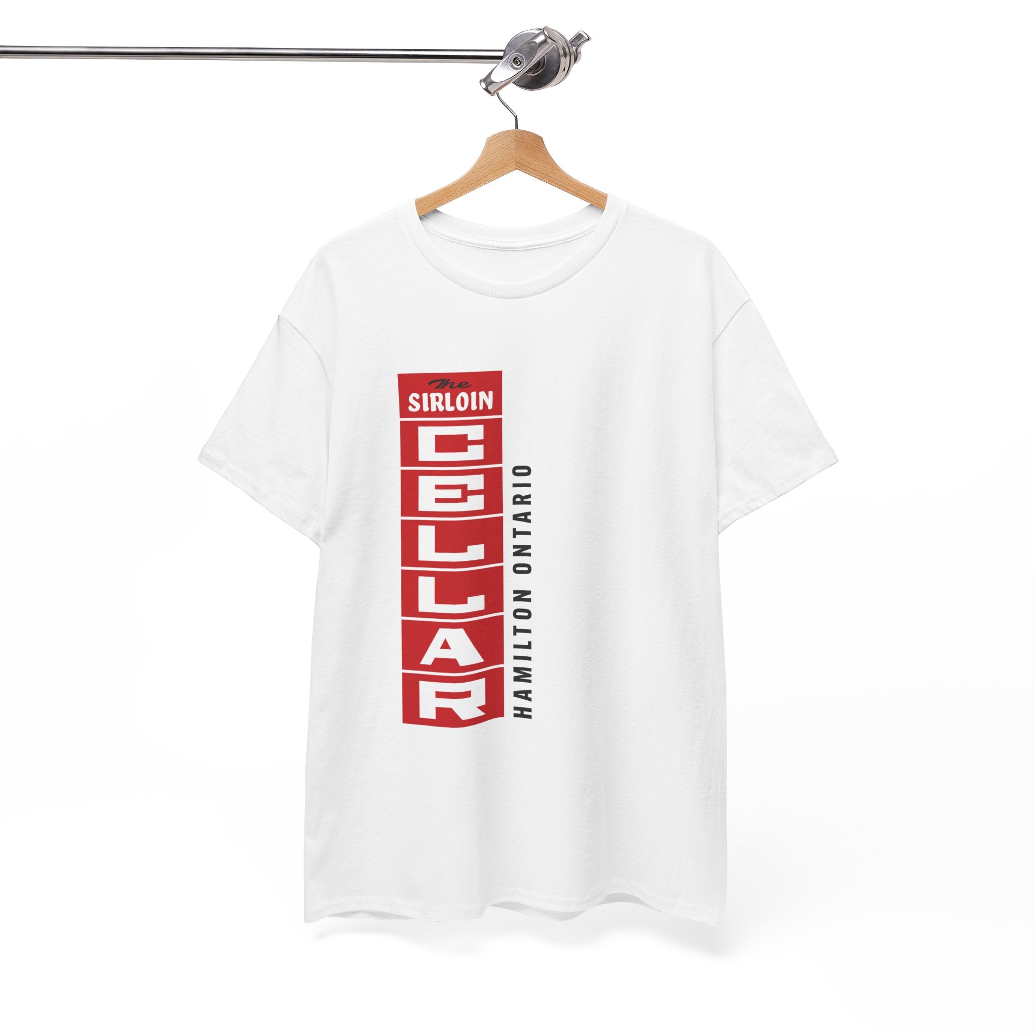 The Sirloin Cellar Sign Classic White Tee