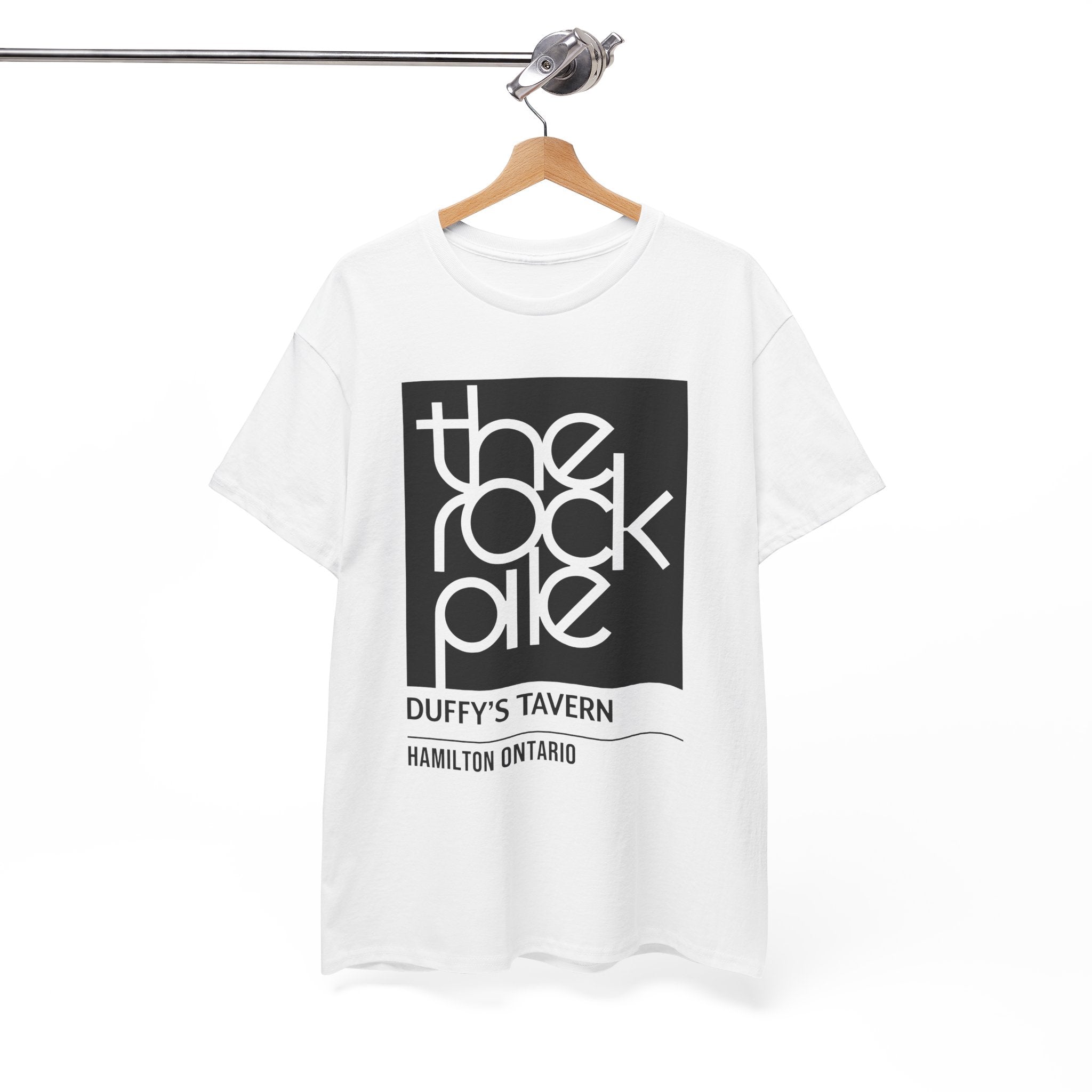 The Rock Pile at Duffy's Tavern Classic White Tee