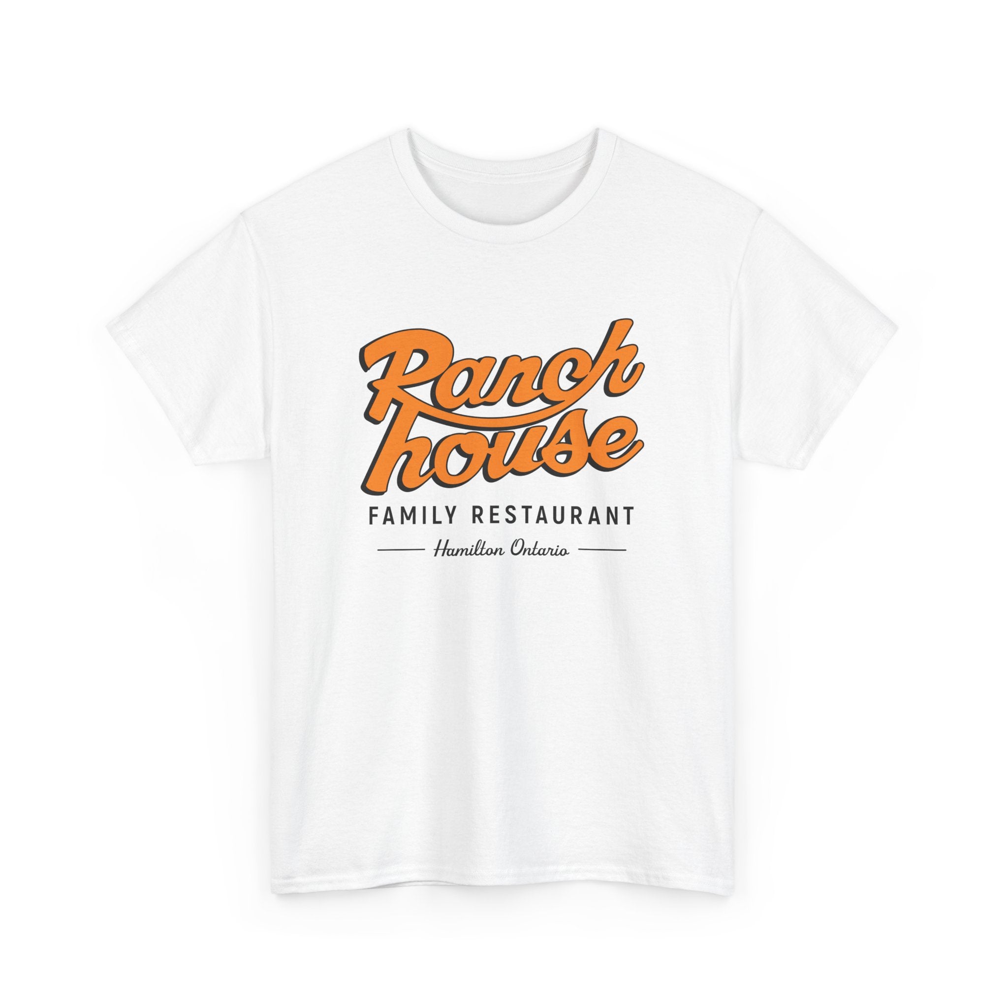 The Ranch House Classic White Tee
