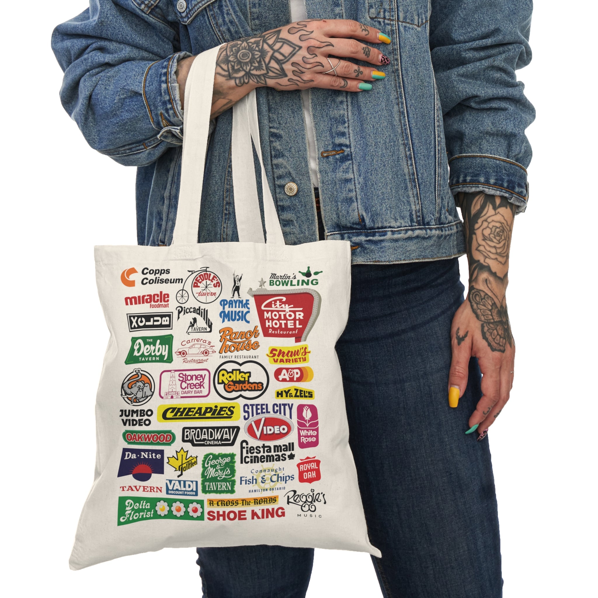 Legends of Hamilton Bigger Set  Natural Tote Bag