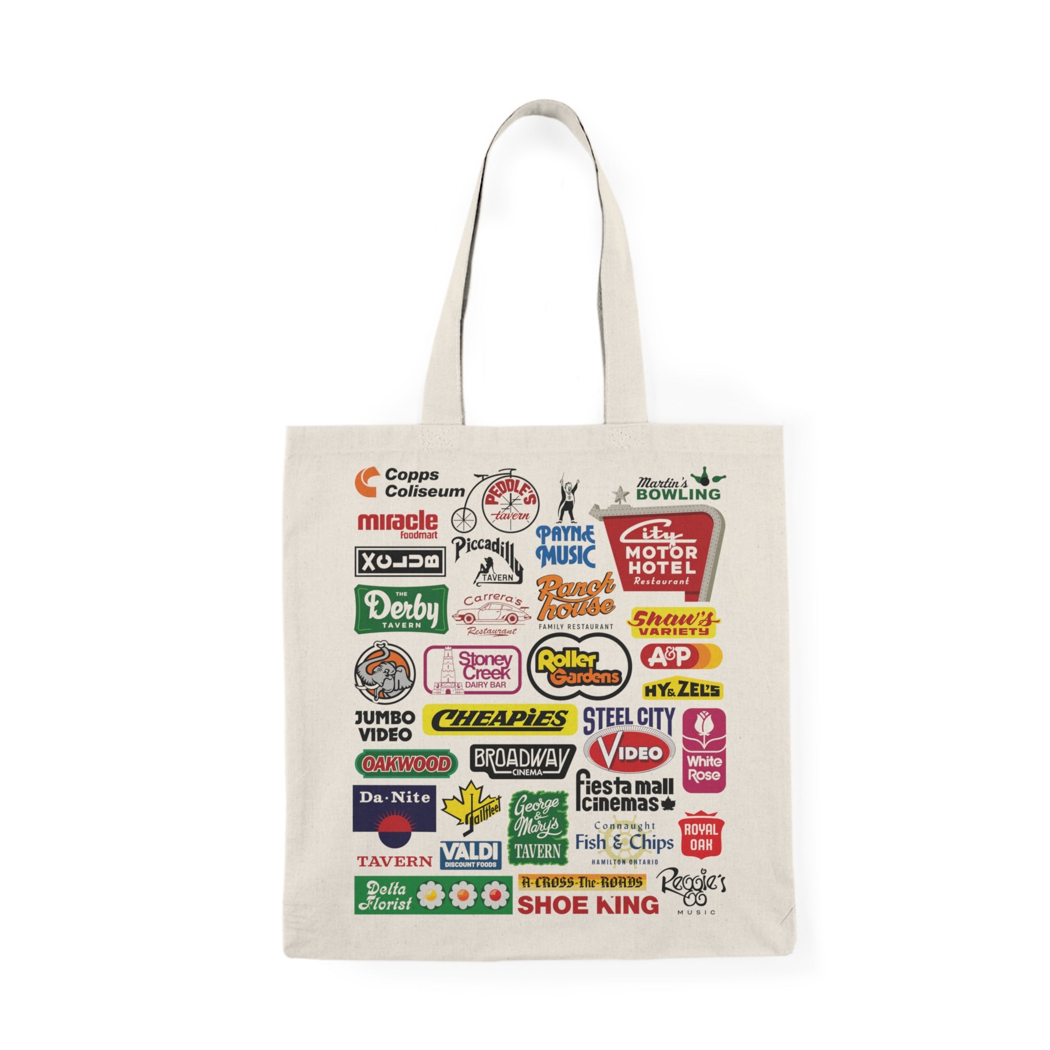 Legends of Hamilton Bigger Set  Natural Tote Bag