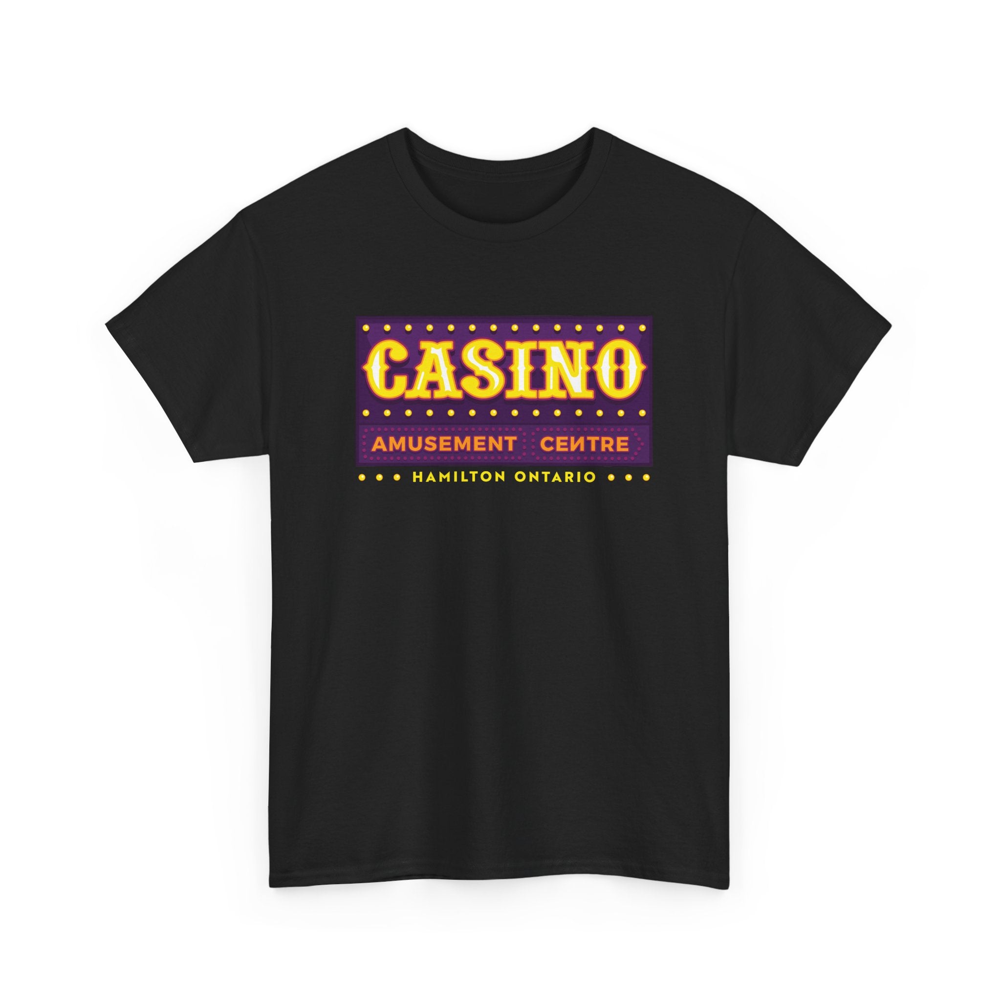 Casino Amusement Centre Classic Black Tee