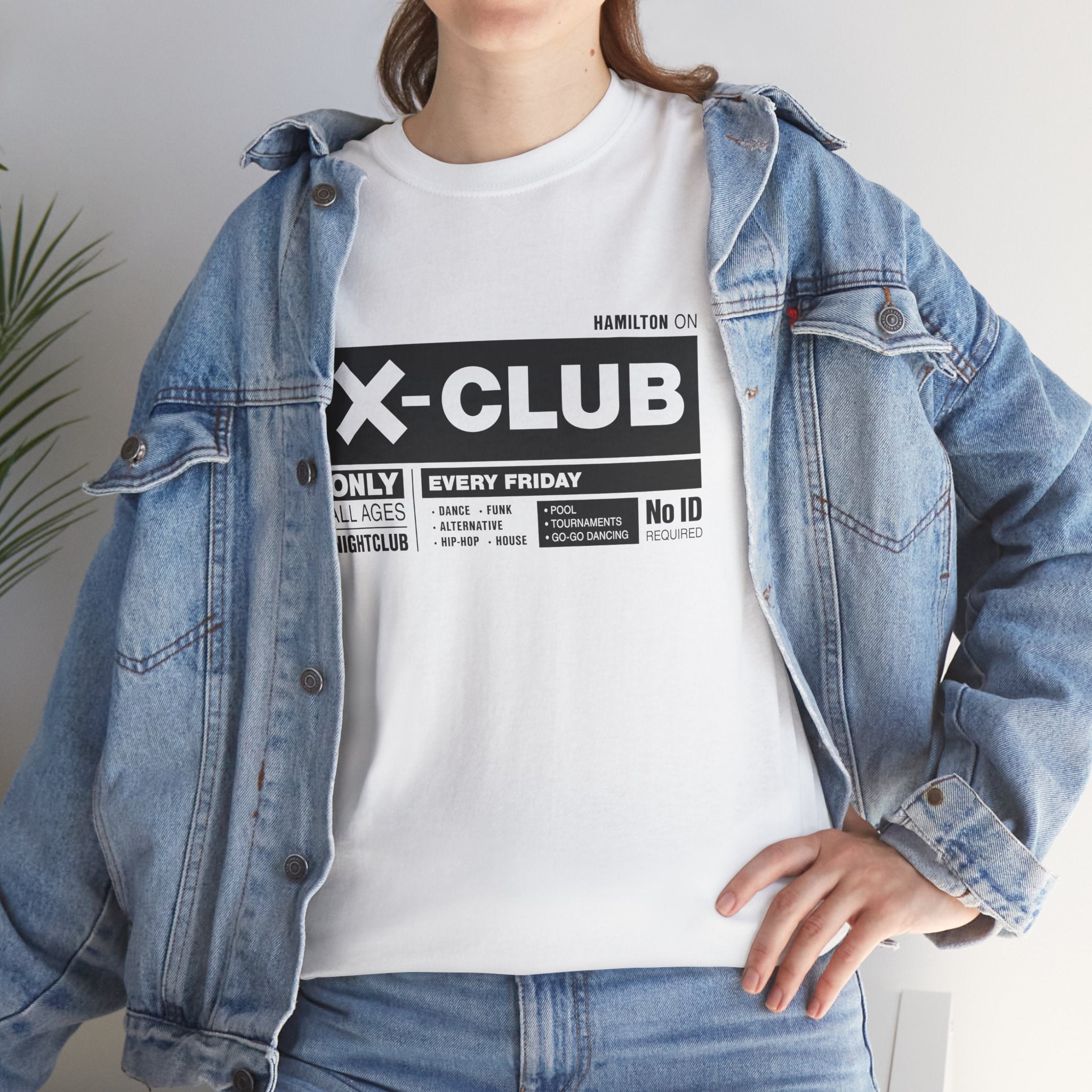 X Club Sign Classic White Tee