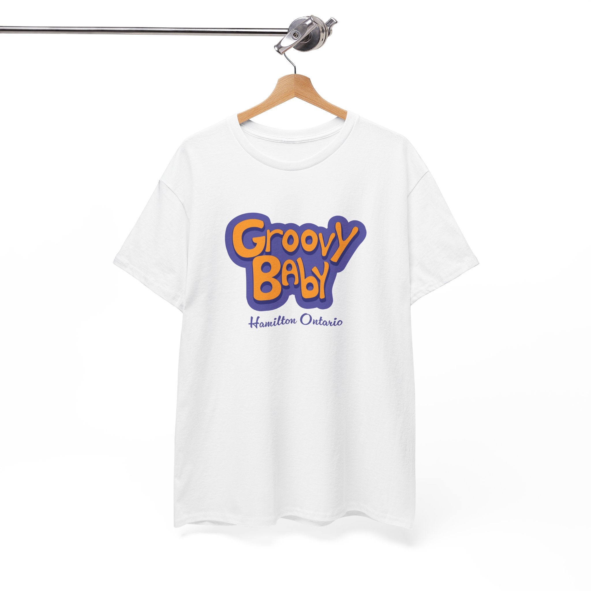 Groovy Baby Classic White Tee