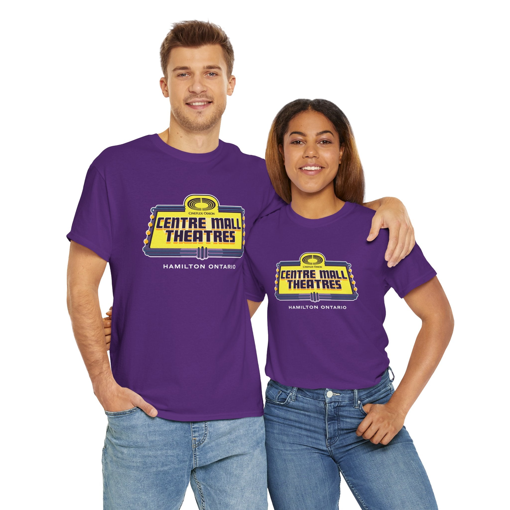Limited Edition Centre Mall Cinemas Purple Tee