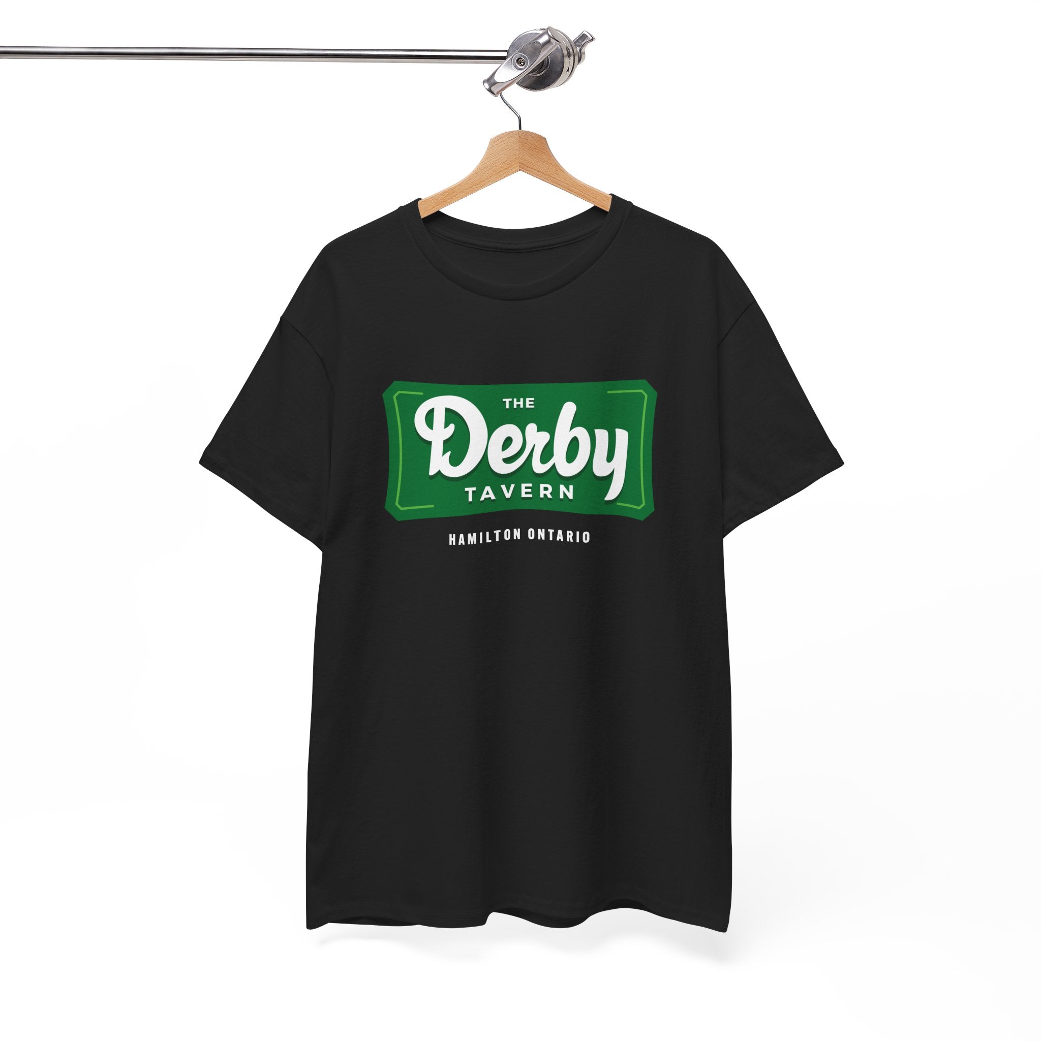 The Derby Tavern Classic Black Tee