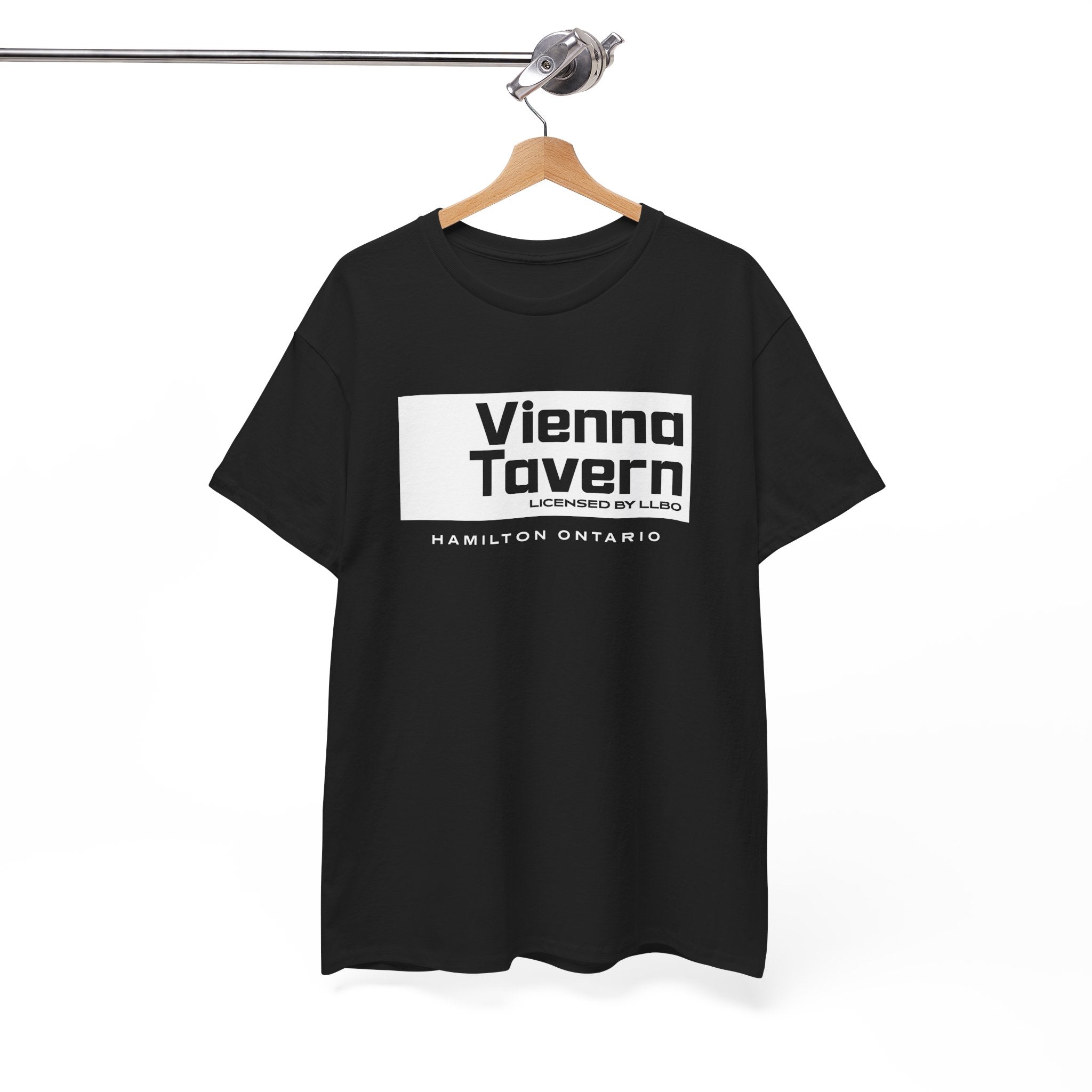 Vienna Tavern Classic Black Tee