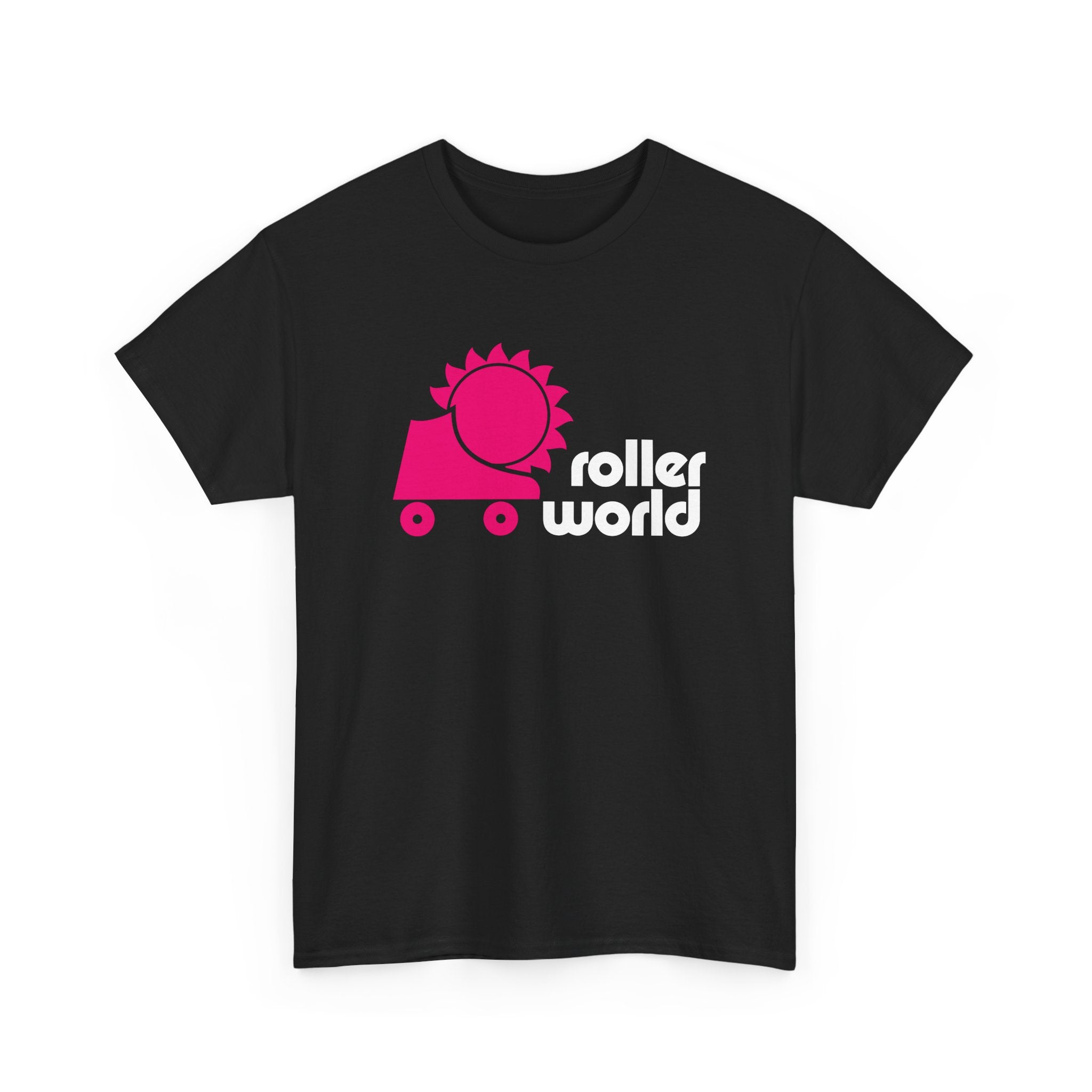 Roller World Classic Black Tee