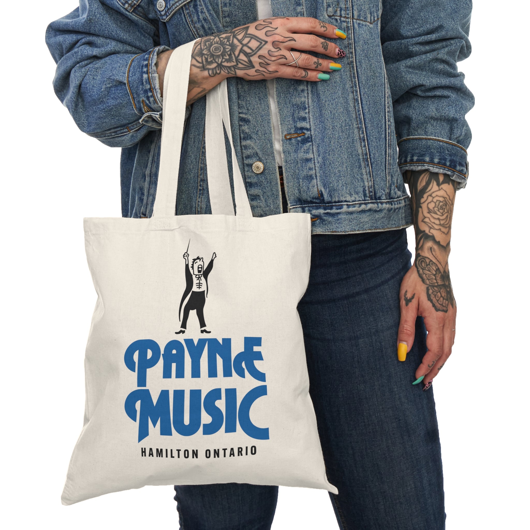 Payne Music Natural Tote Bag