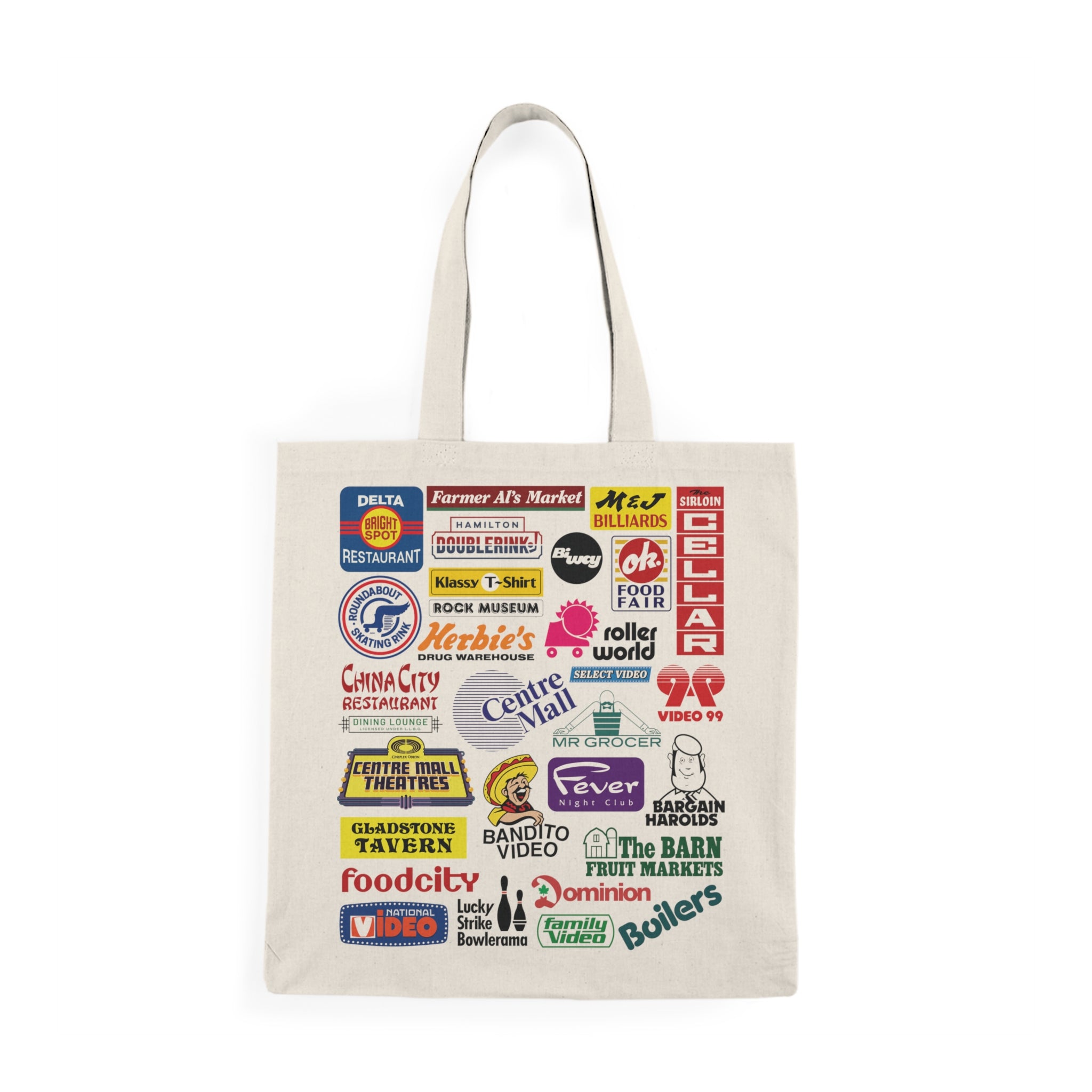 Legends of Hamilton Bigger Set  Natural Tote Bag