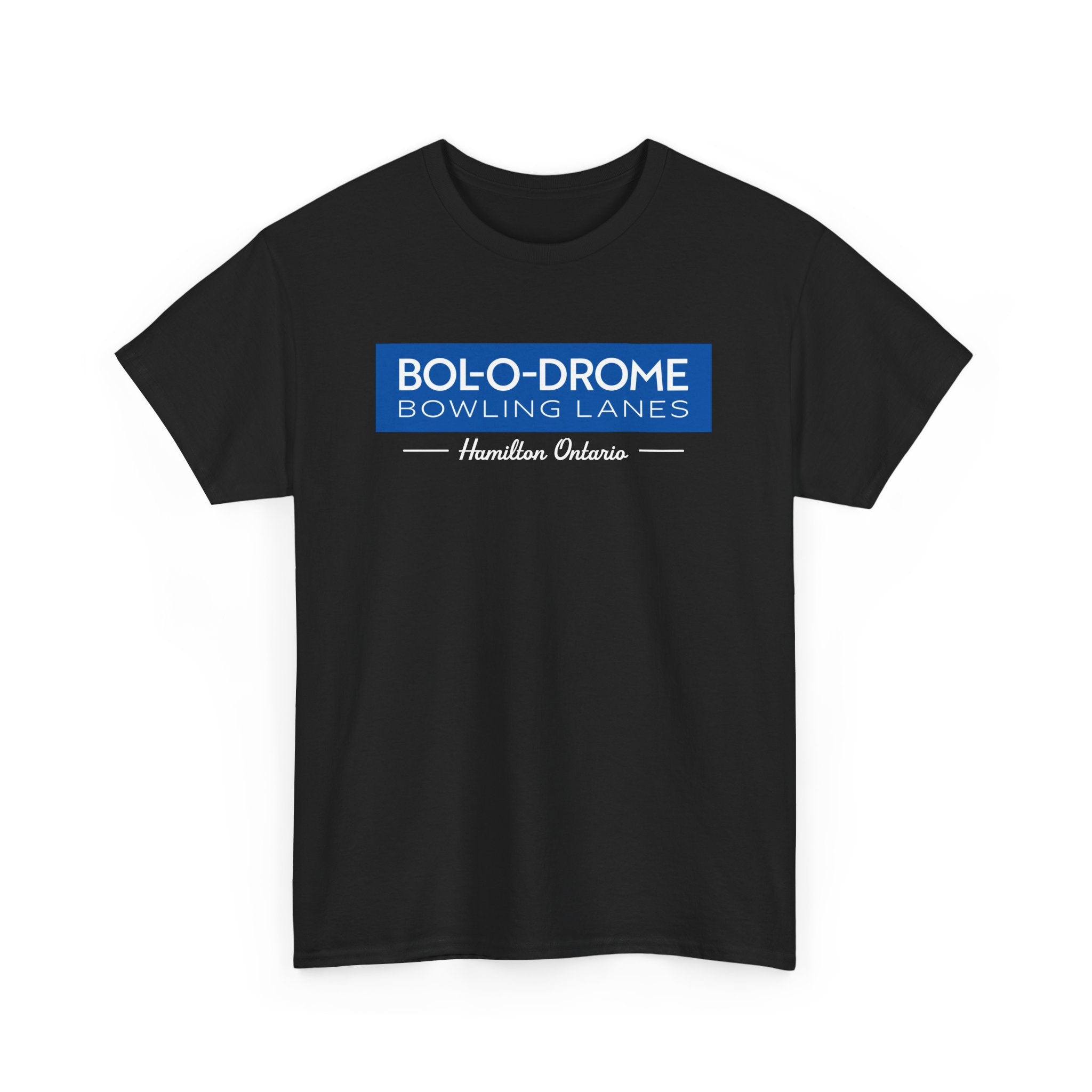 Bol-O-Drome Bowling Lanes Classic Black Tee
