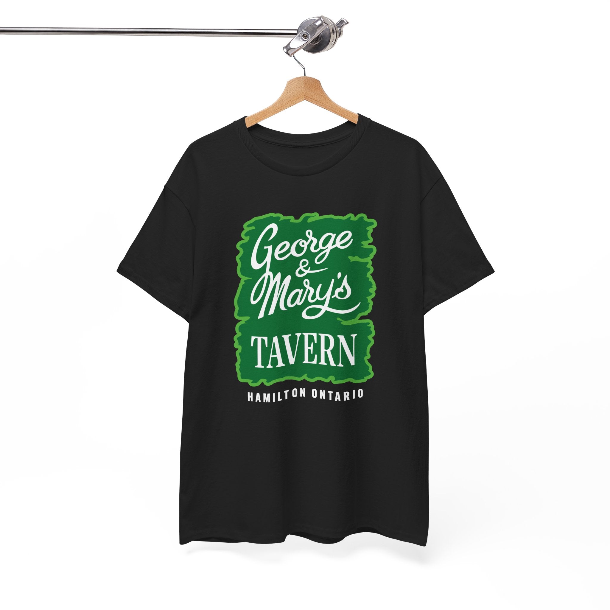 George and Mary's Tavern  Classic Black Tee