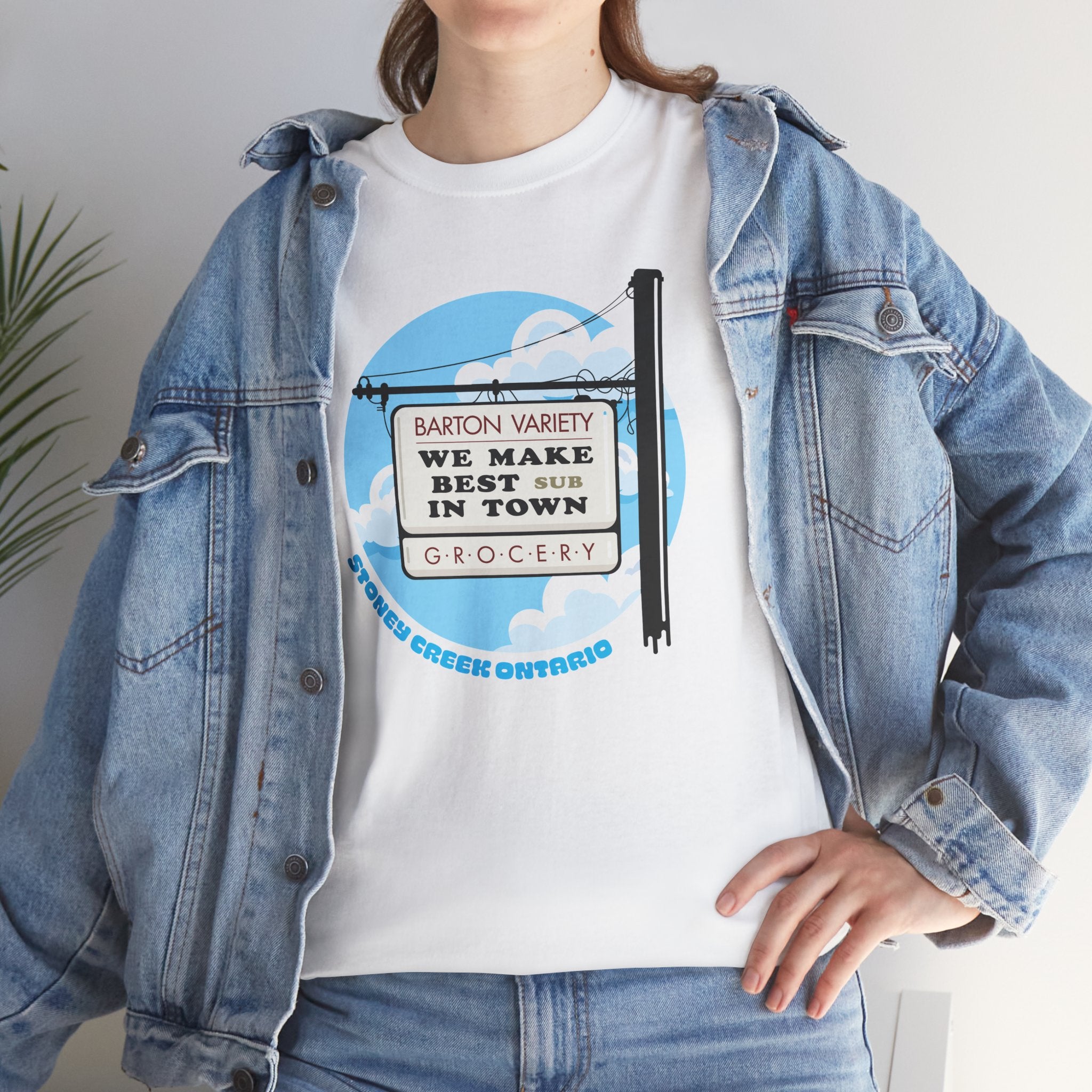 Barton Variety Sub Sign Classic White Tee