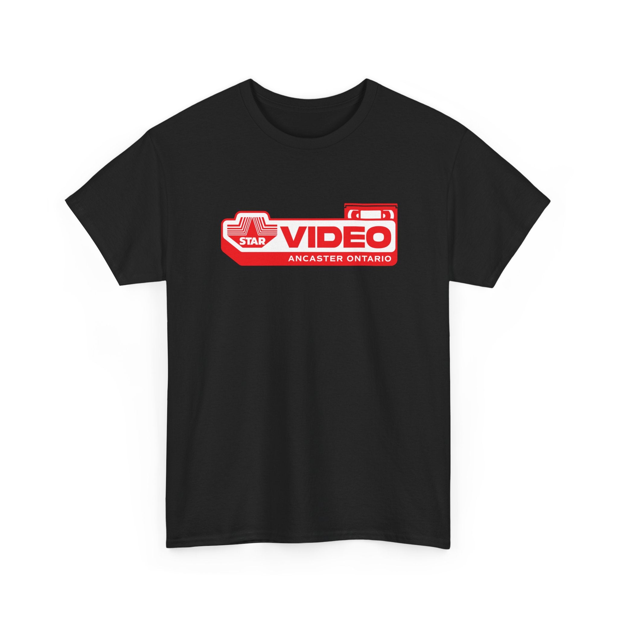 Star Video Classic Black Tee