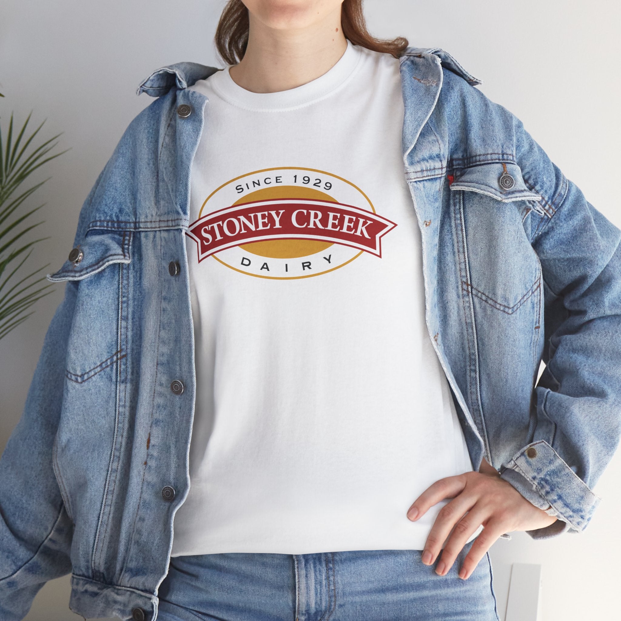 Stoney Creek Dairy "1990s" White Tee