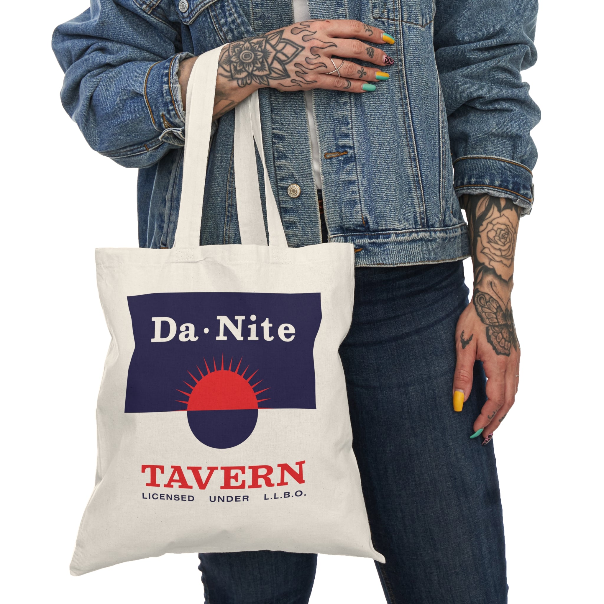 Da Nite Tavern Natural Tote Bag