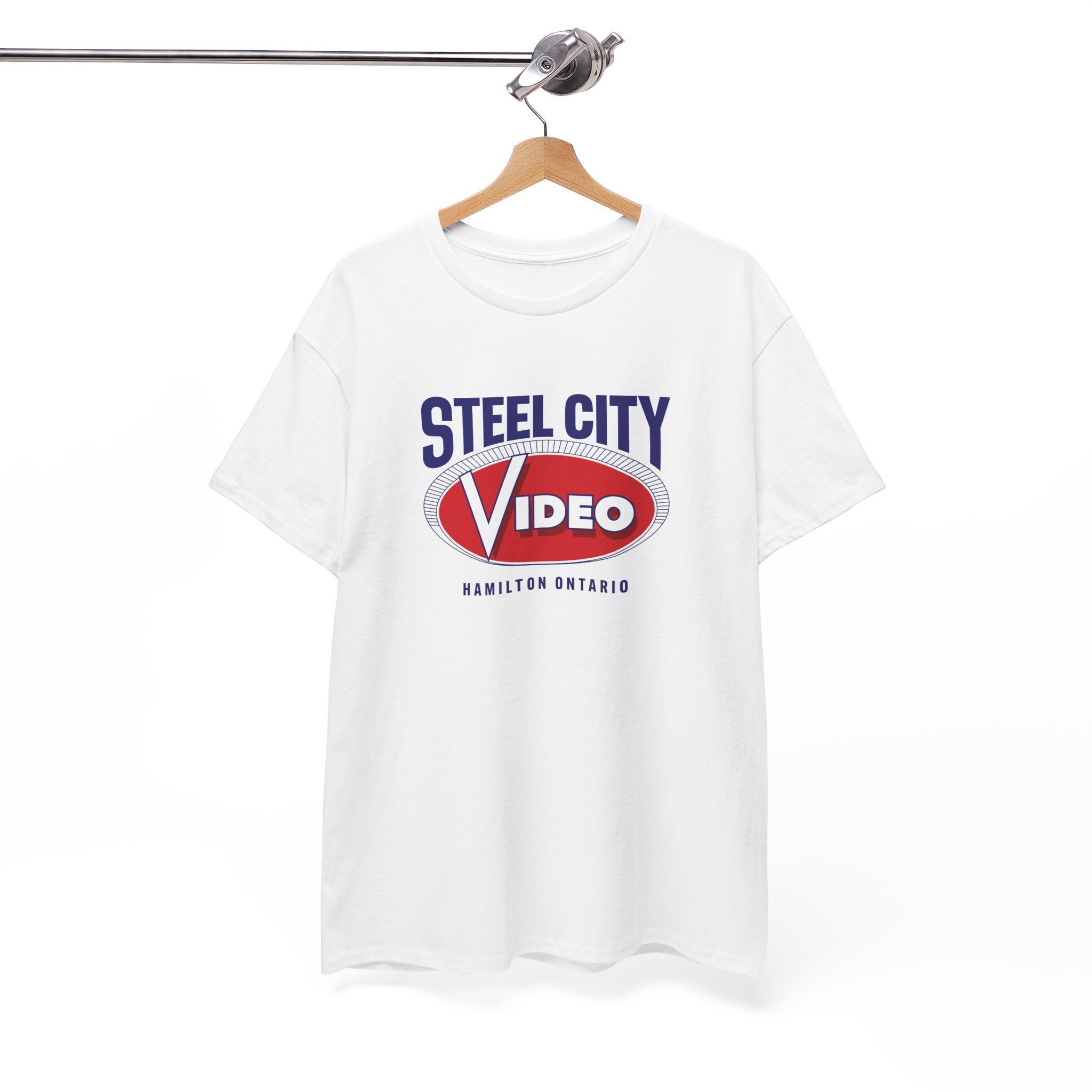 Steel City Video Classic White Tee