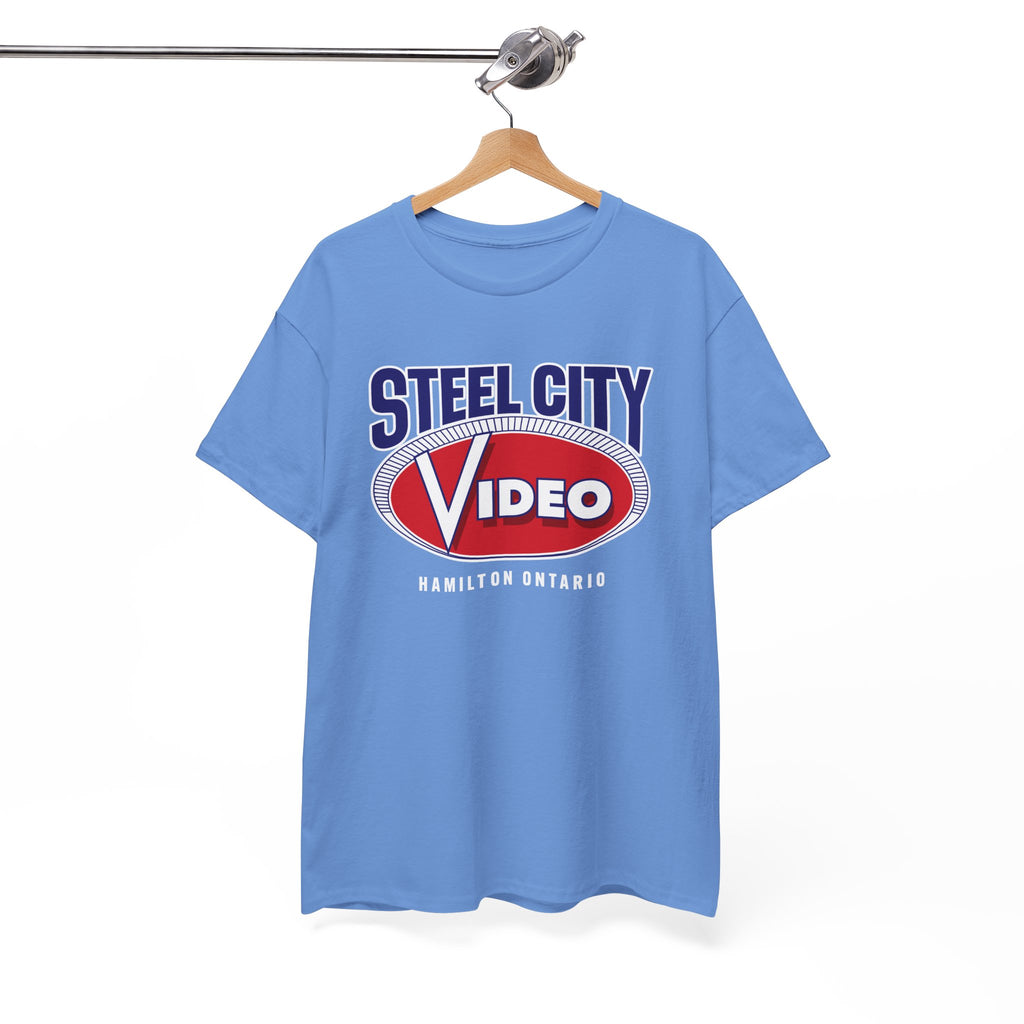 Limited Edition Steel City Video Carolina Blue Tee