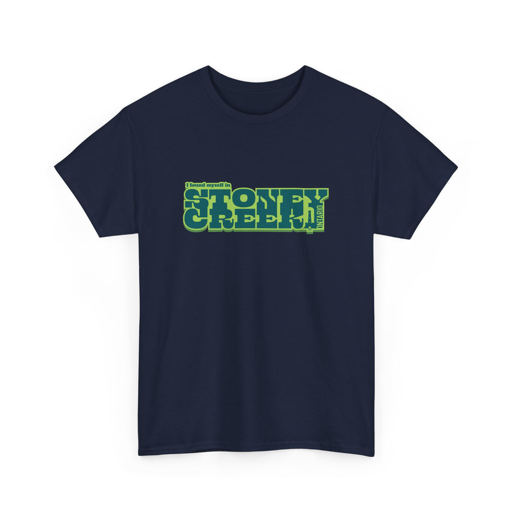I Found Myself in Stoney Creek Navy Tee