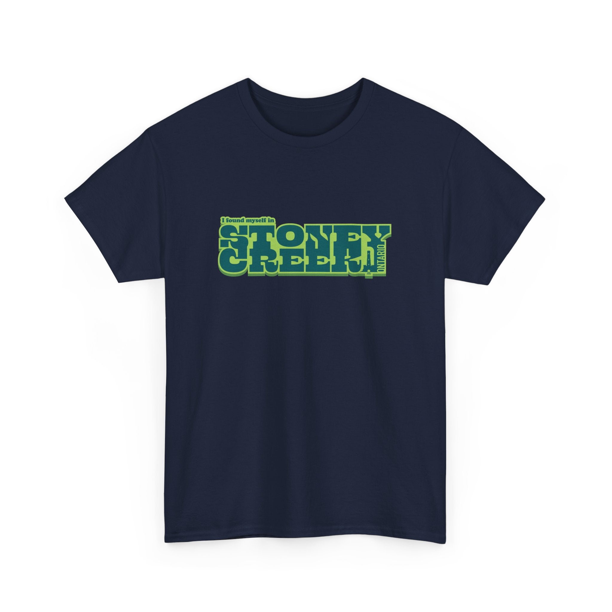 I Found Myself in Stoney Creek Navy Tee