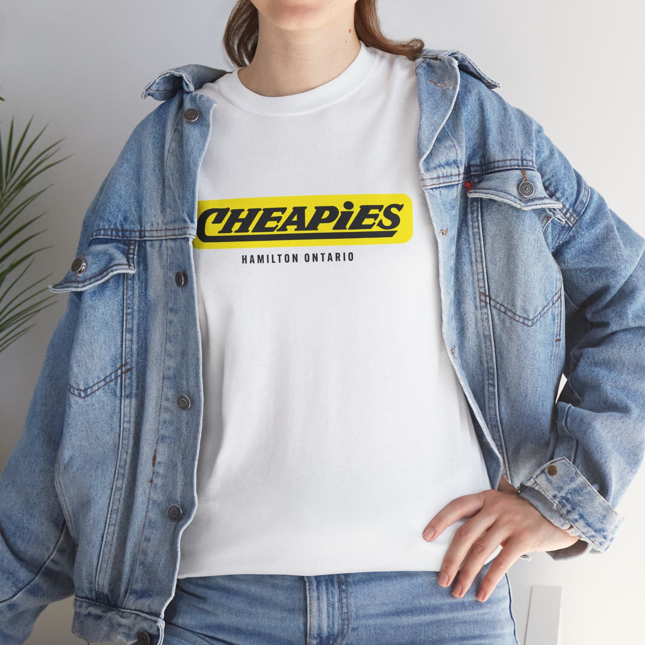 Cheapies Records Classic White Tee