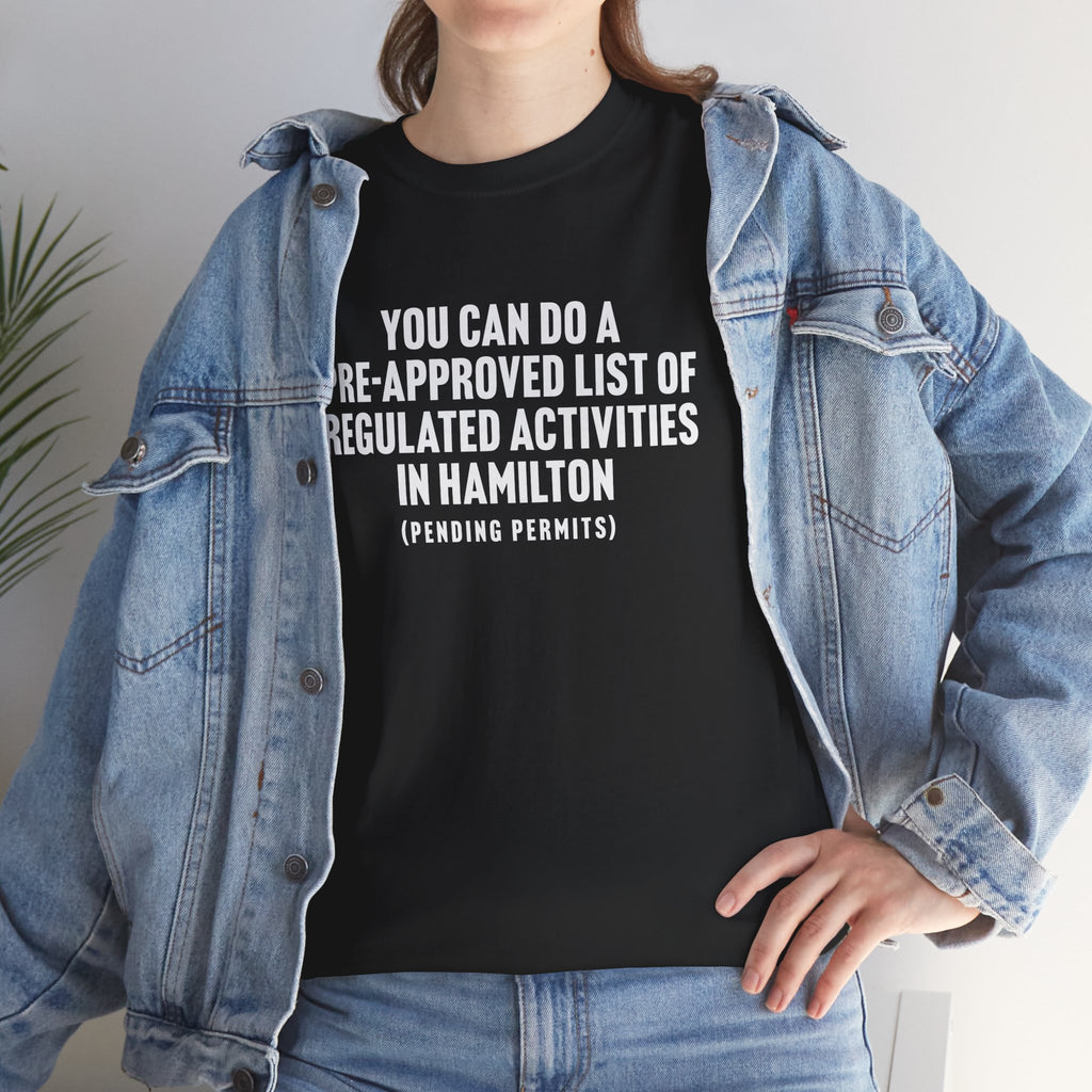 Pre-Approved Black Tee
