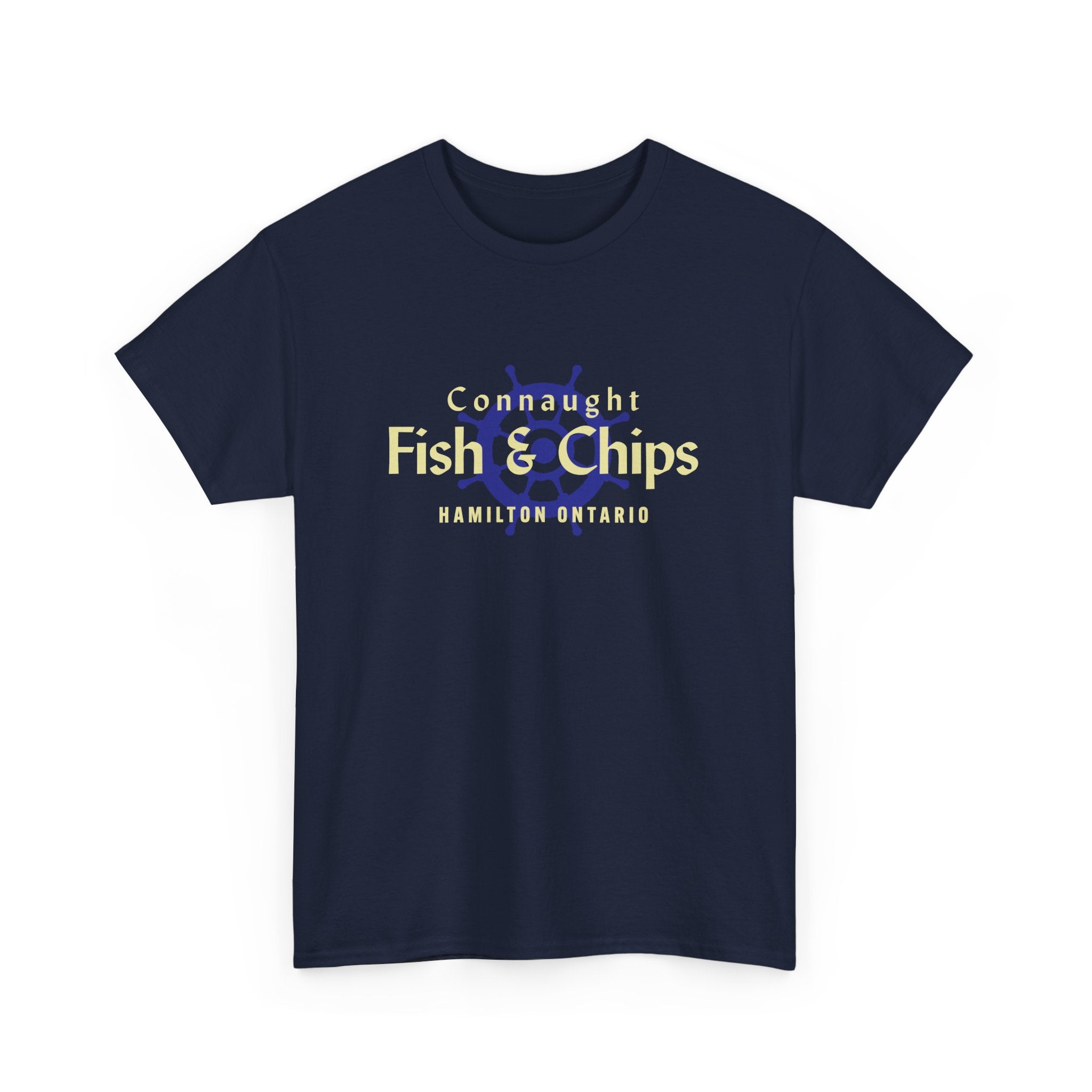 Connaught Fish And Chips Classic Navy Tee