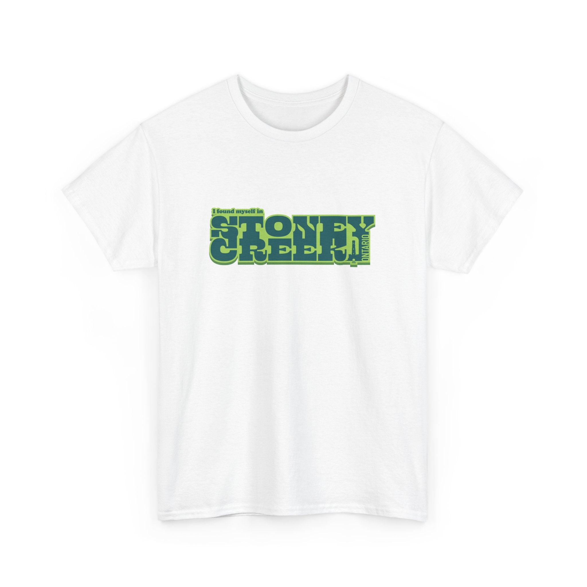 I Found Myself in Stoney Creek White Tee