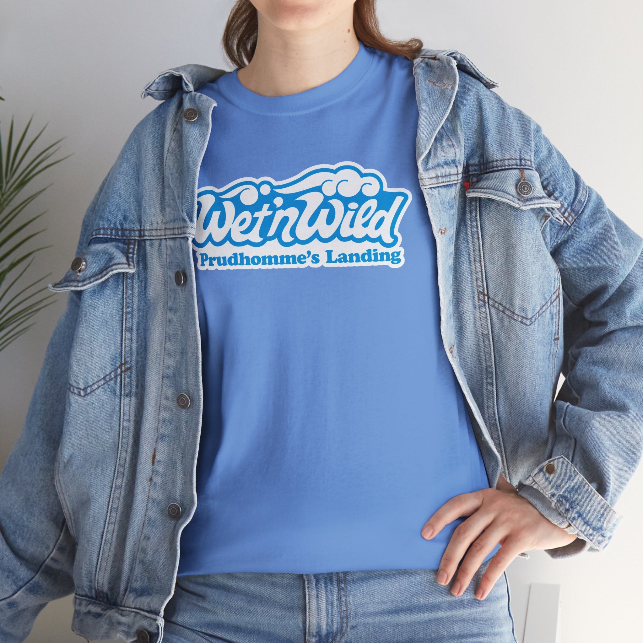 Limited Edition Wet 'N Wild Waterpark Carolina Blue Tee