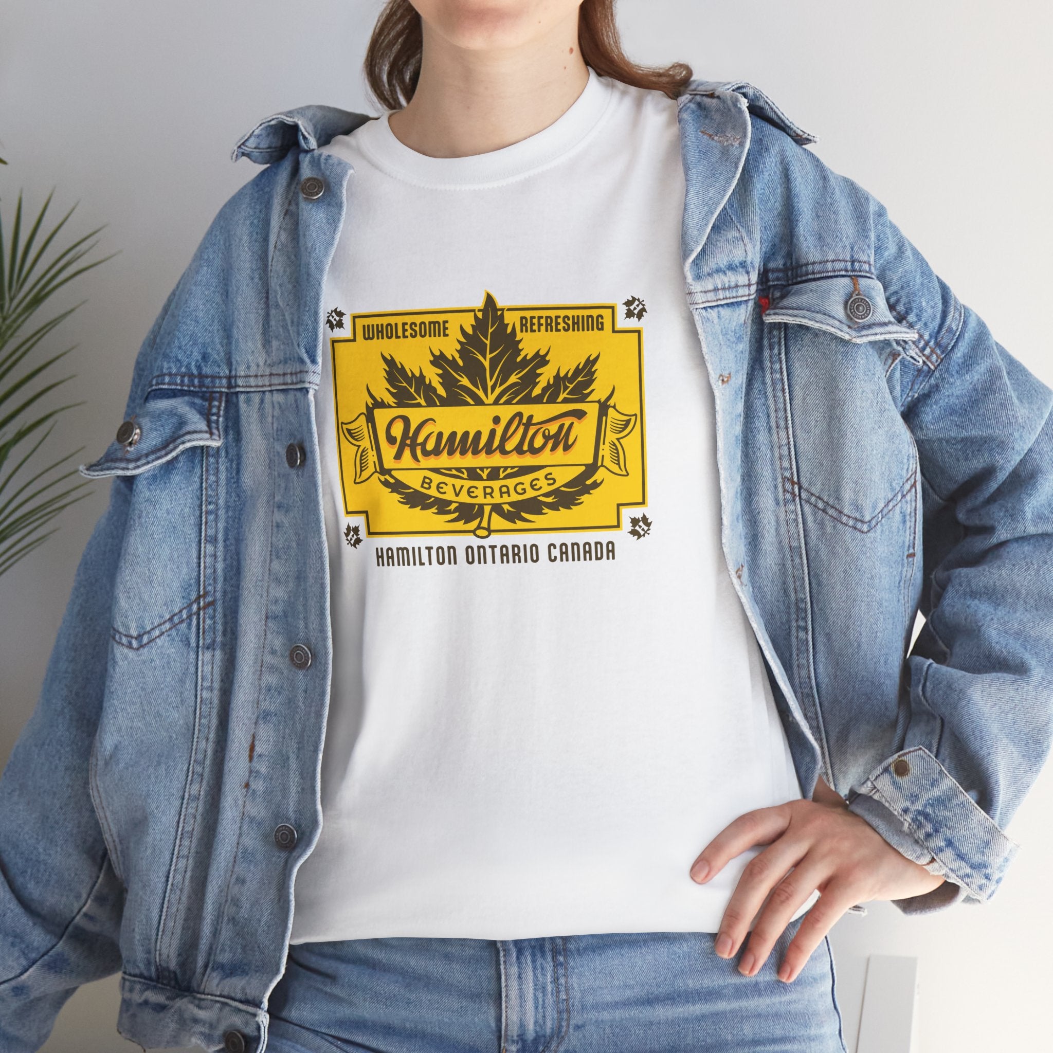 Hamilton Beverages Classic White Tee