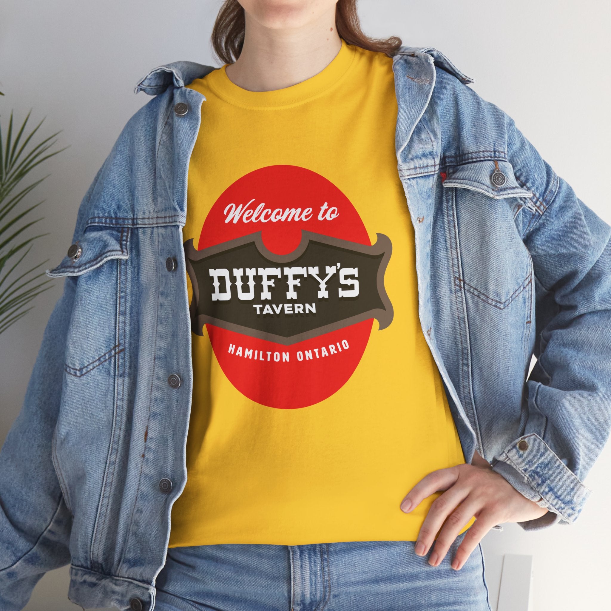 Limited Edition Duffy's Tavern Daisy Yellow Tee