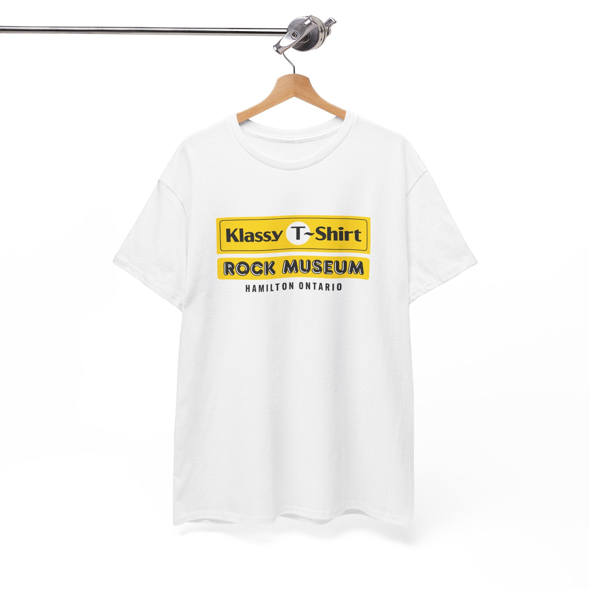 Klassy T-Shirt Rock Museum Classic White Tee
