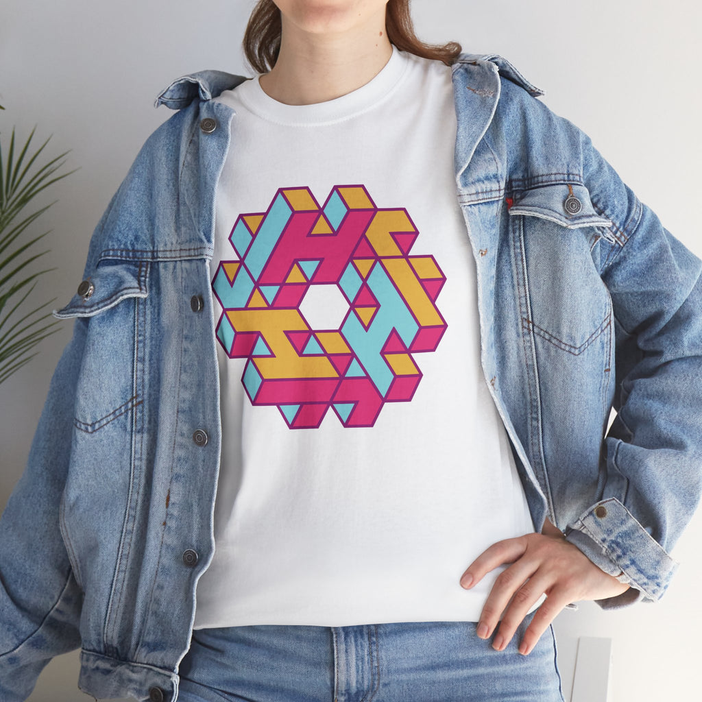 H Knot White Tee