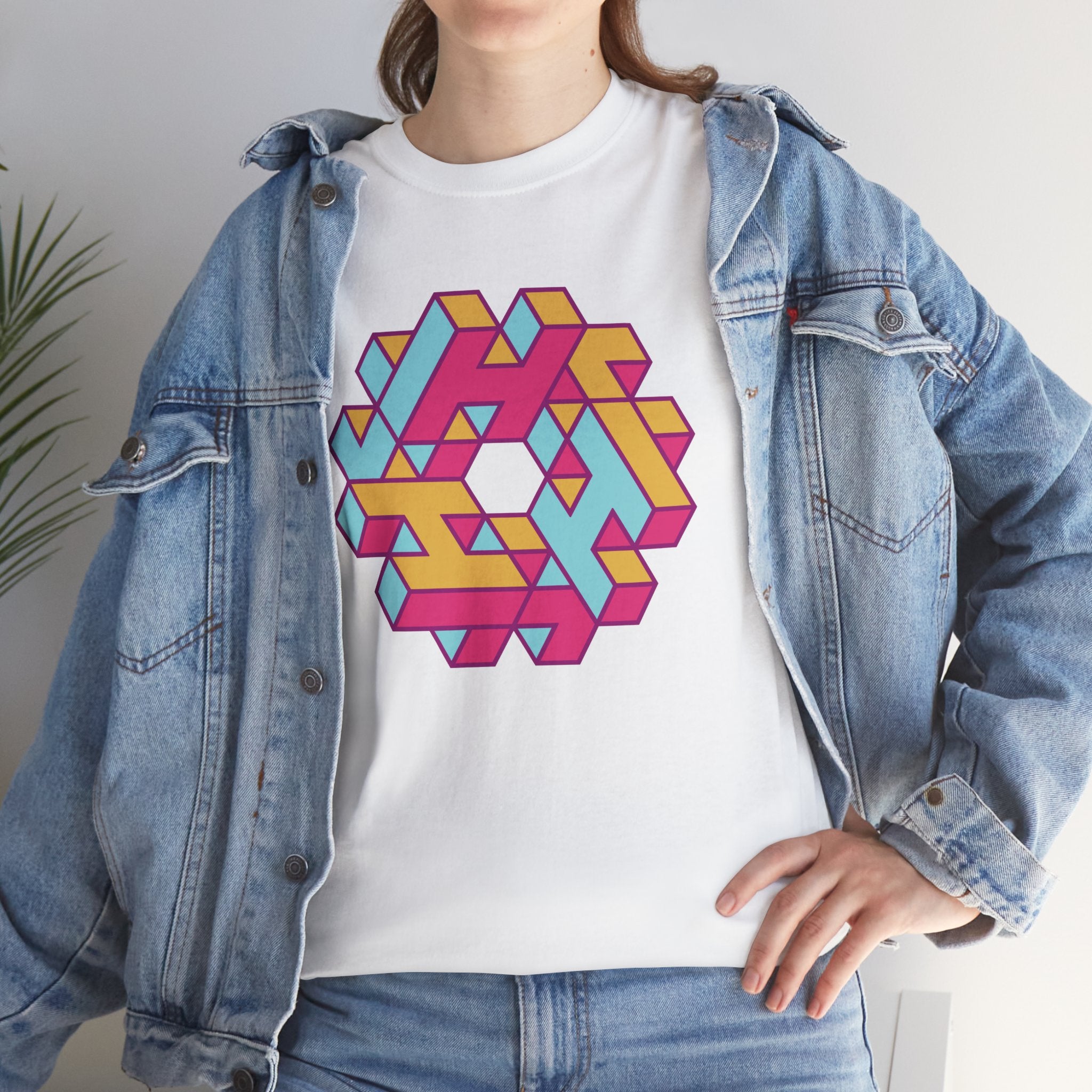 H Knot White Tee