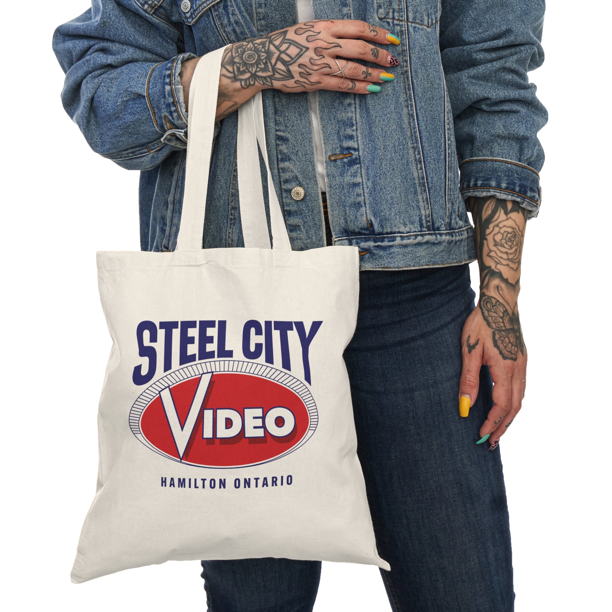 Steel City Video Natural Tote Bag