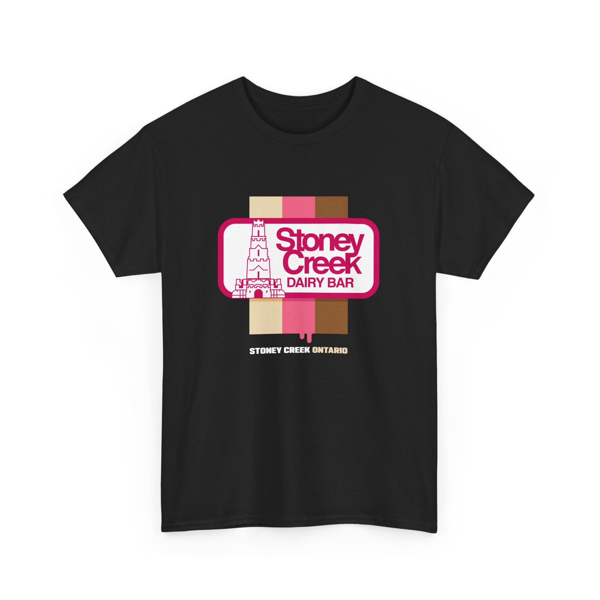 Stoney Creek Dairy Bar Neapolitan Black Tee