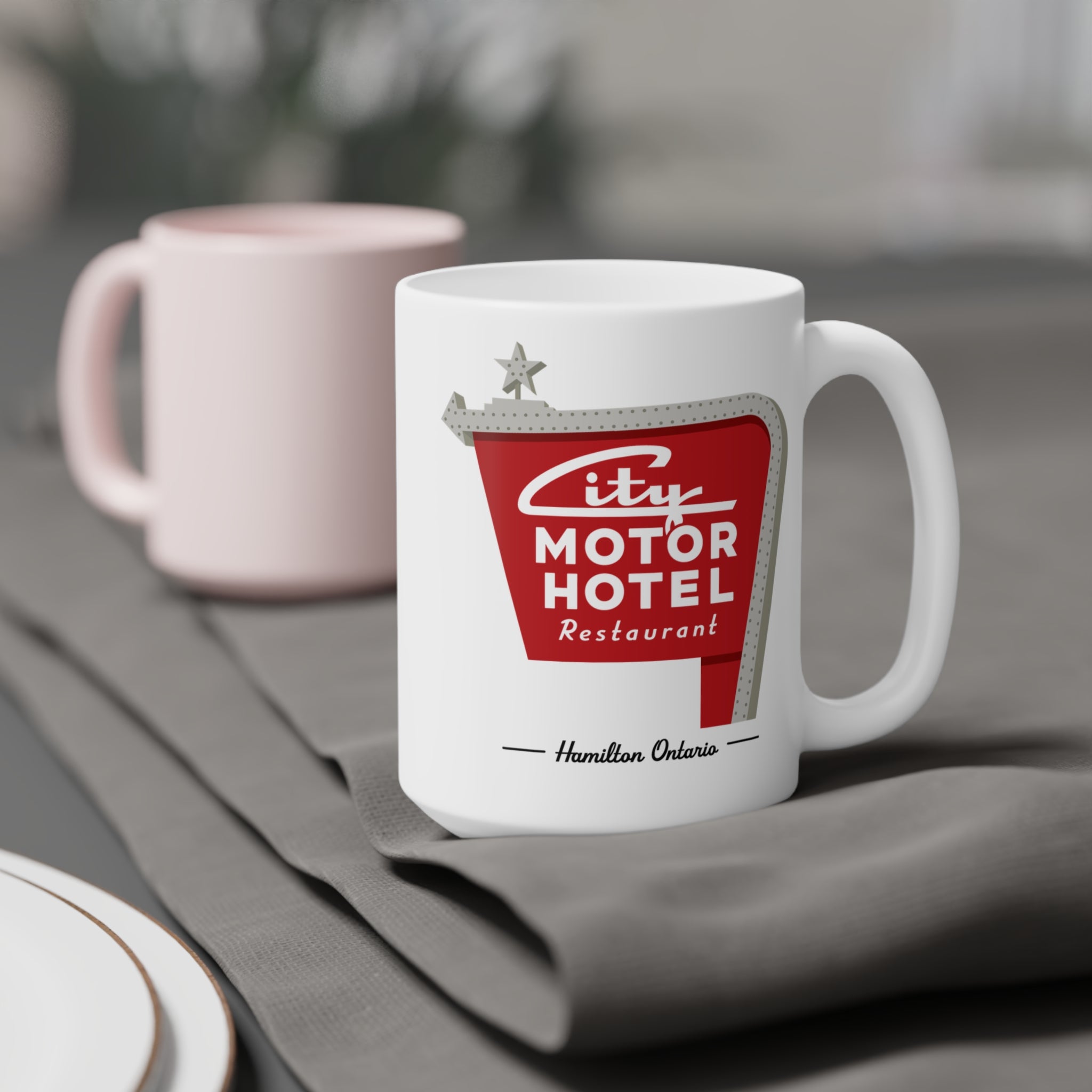 The City Motor Hotel Restaurant Mug