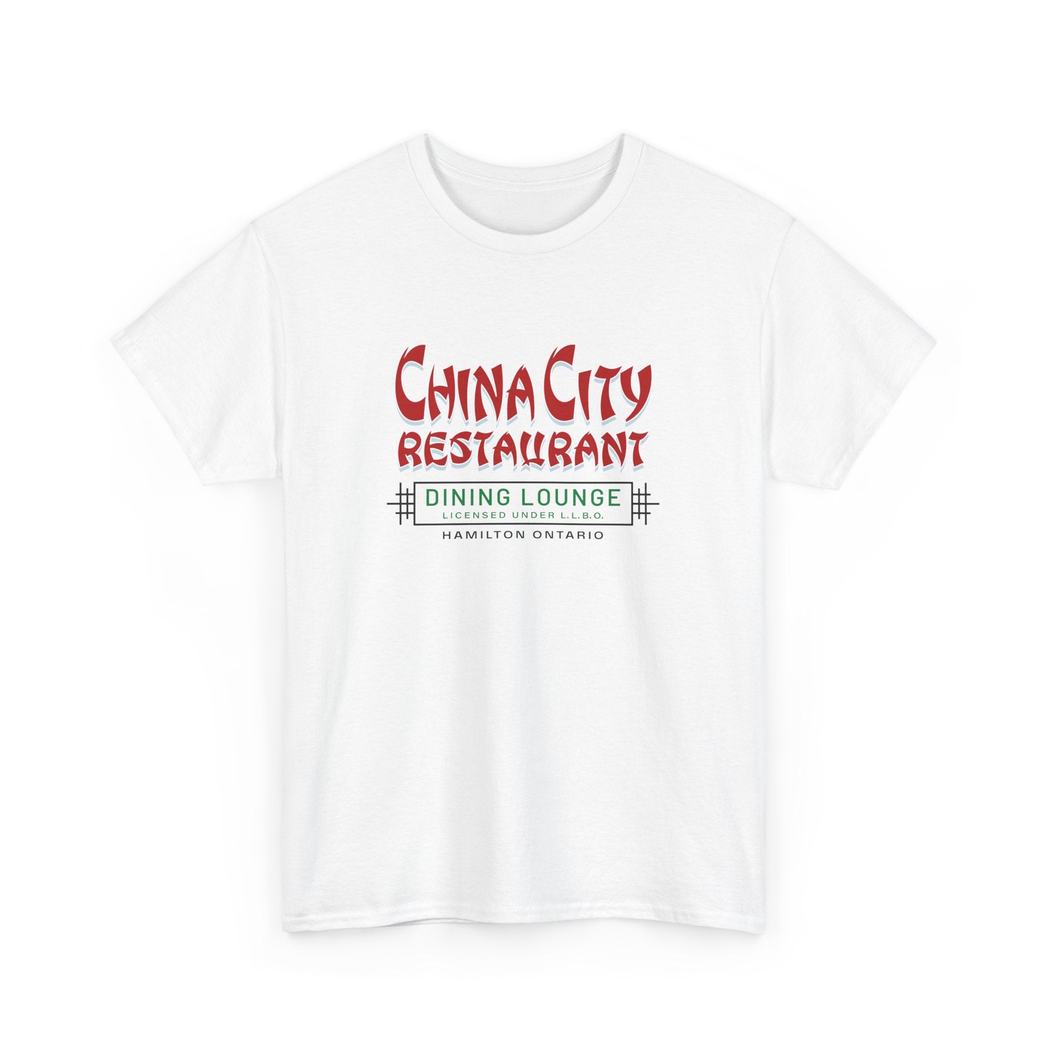 China City Restaurant Classic White Tee