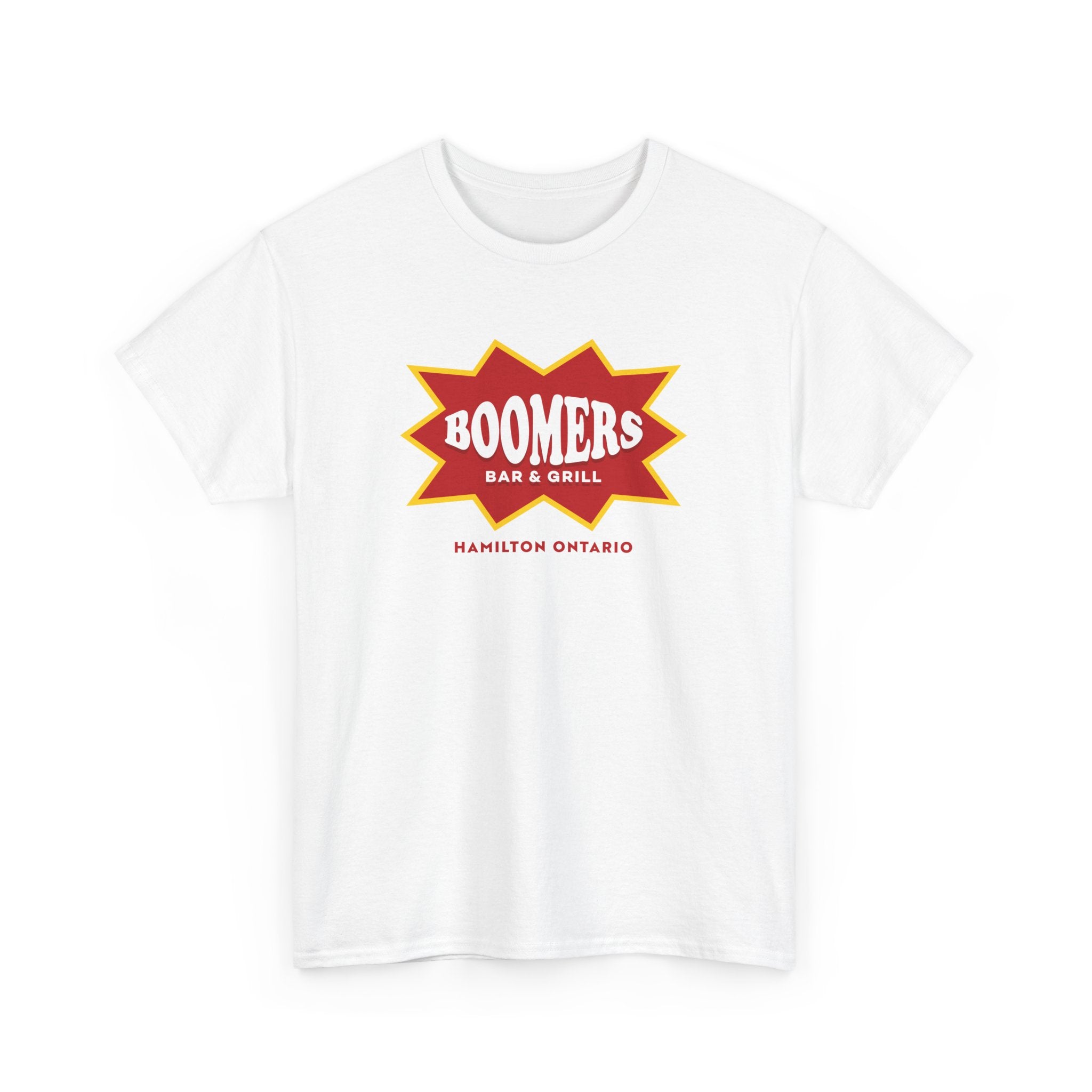 Boomers Bar And Grill Classic White Tee
