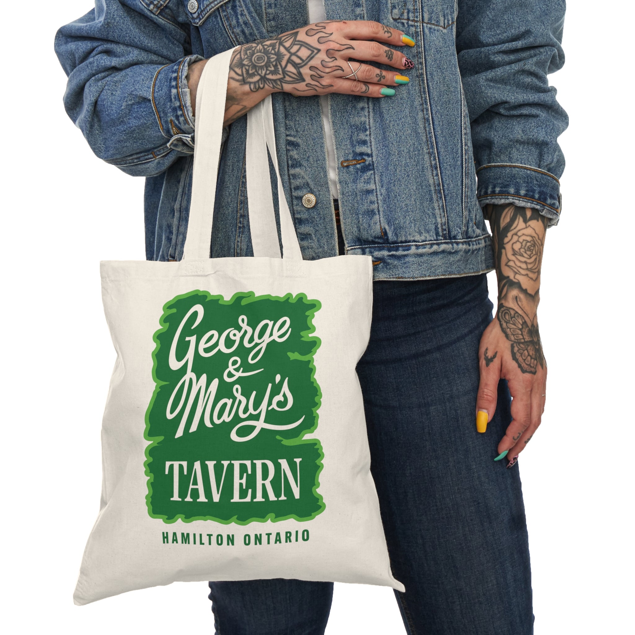 George and Mary's Tavern Natural Tote Bag