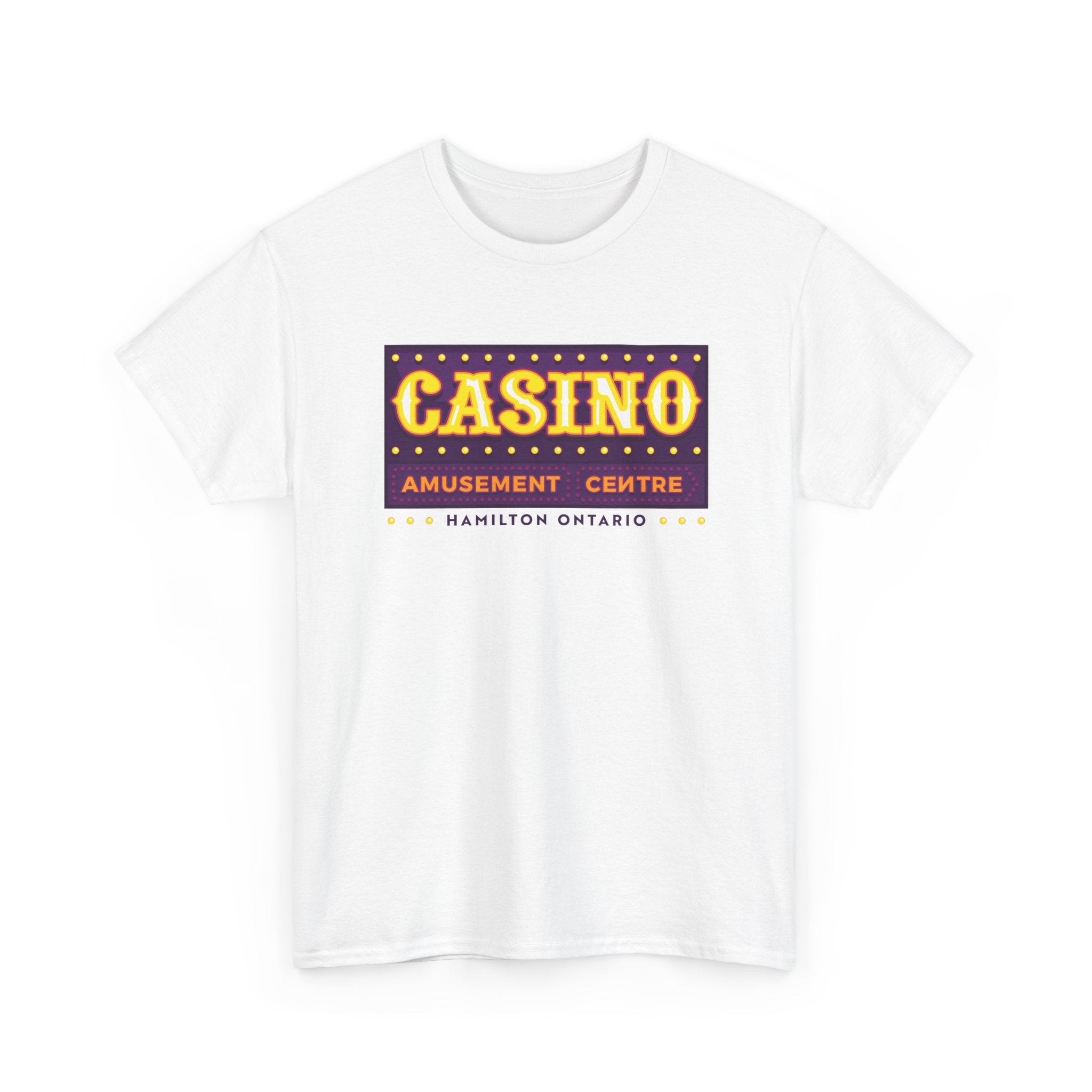 Casino Amusement Centre Classic White Tee